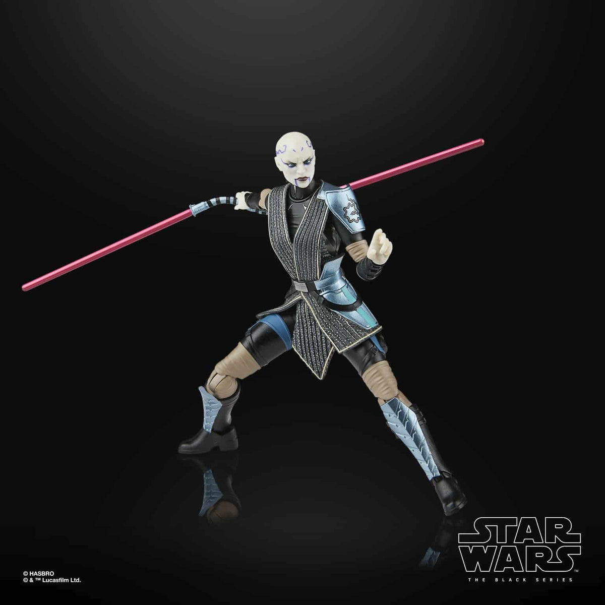 THE CLONE WARS – Asajj Ventress (Kopfgeldjägerin) – Figur der Black Series, 15 cm