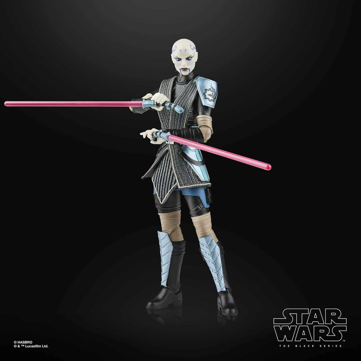 THE CLONE WARS – Asajj Ventress (Kopfgeldjägerin) – Figur der Black Series, 15 cm