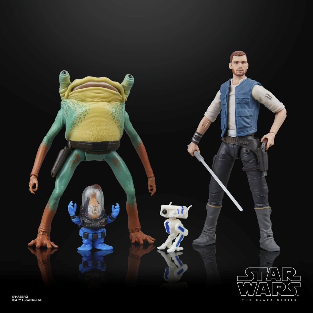 Star Wars Black Series - Jedi Survivor - Cal Kestis / Turgle & Skoova Stev