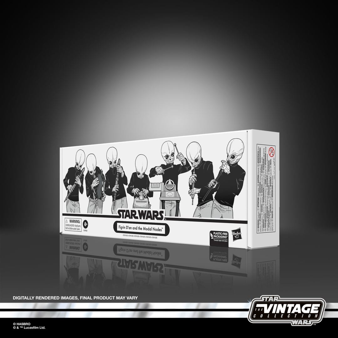 Star Wars Vintage Collection - Army Build Pack - Figrin Dan and the Modal Nodes