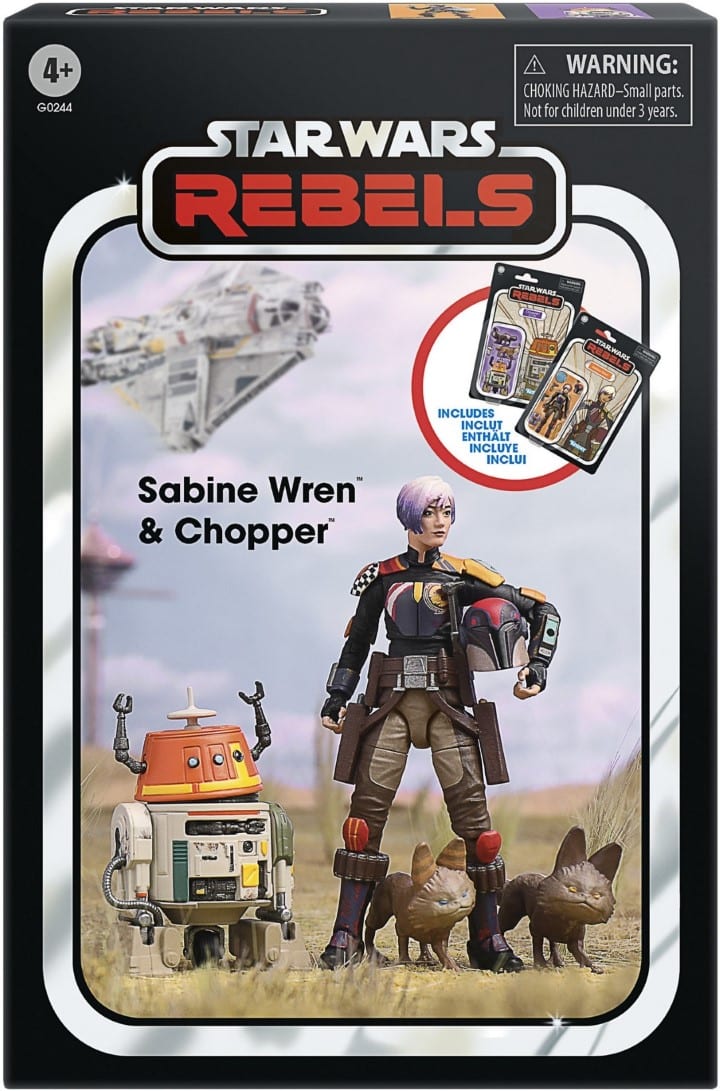 Star Wars Vintage Collection - Rebels - Sabine Wren & Chopper