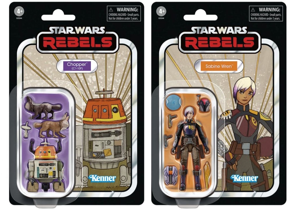 Star Wars Vintage Collection - Rebels - Sabine Wren & Chopper