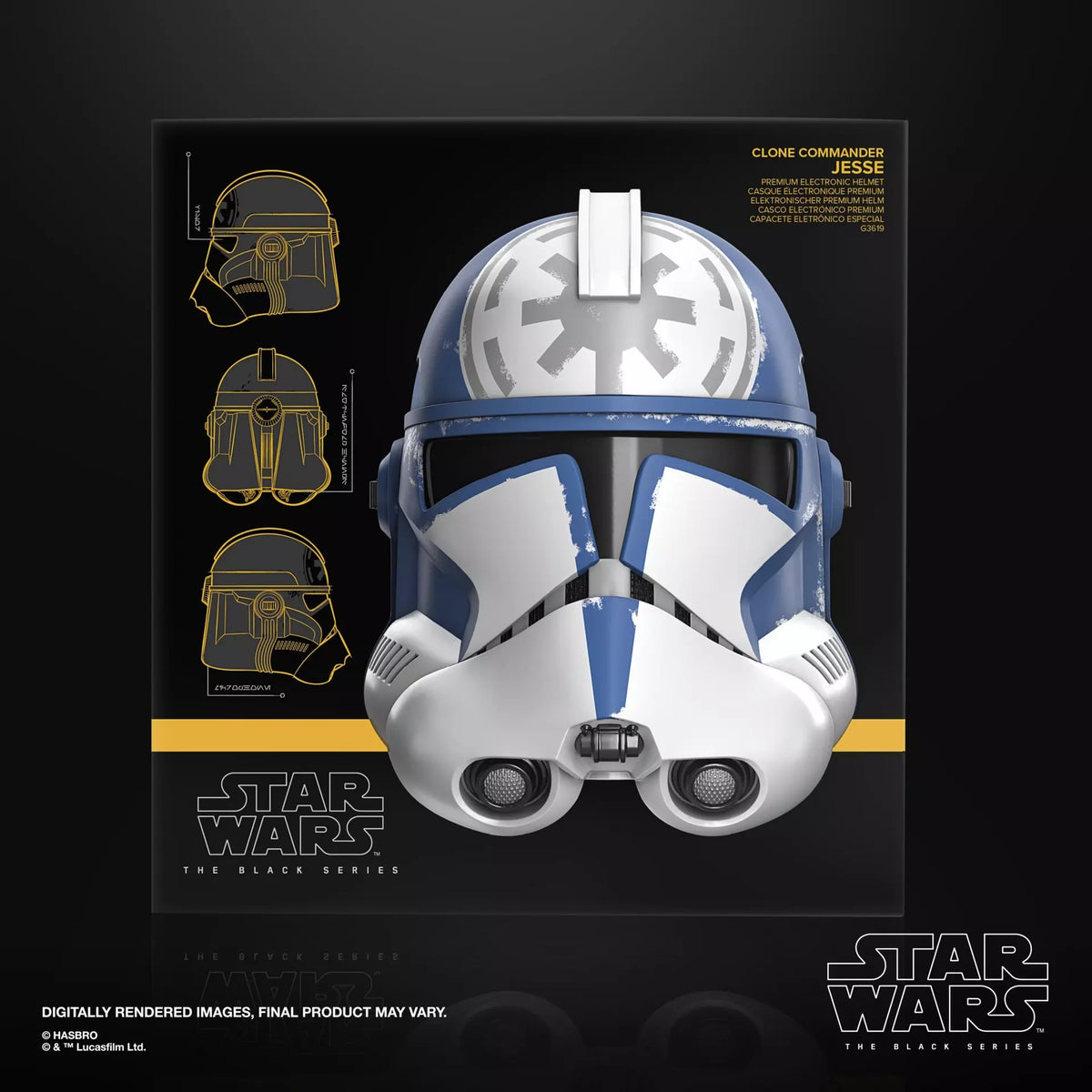 Star Wars Black Series - Elektronischer Helm - Clone Commander Jesse
