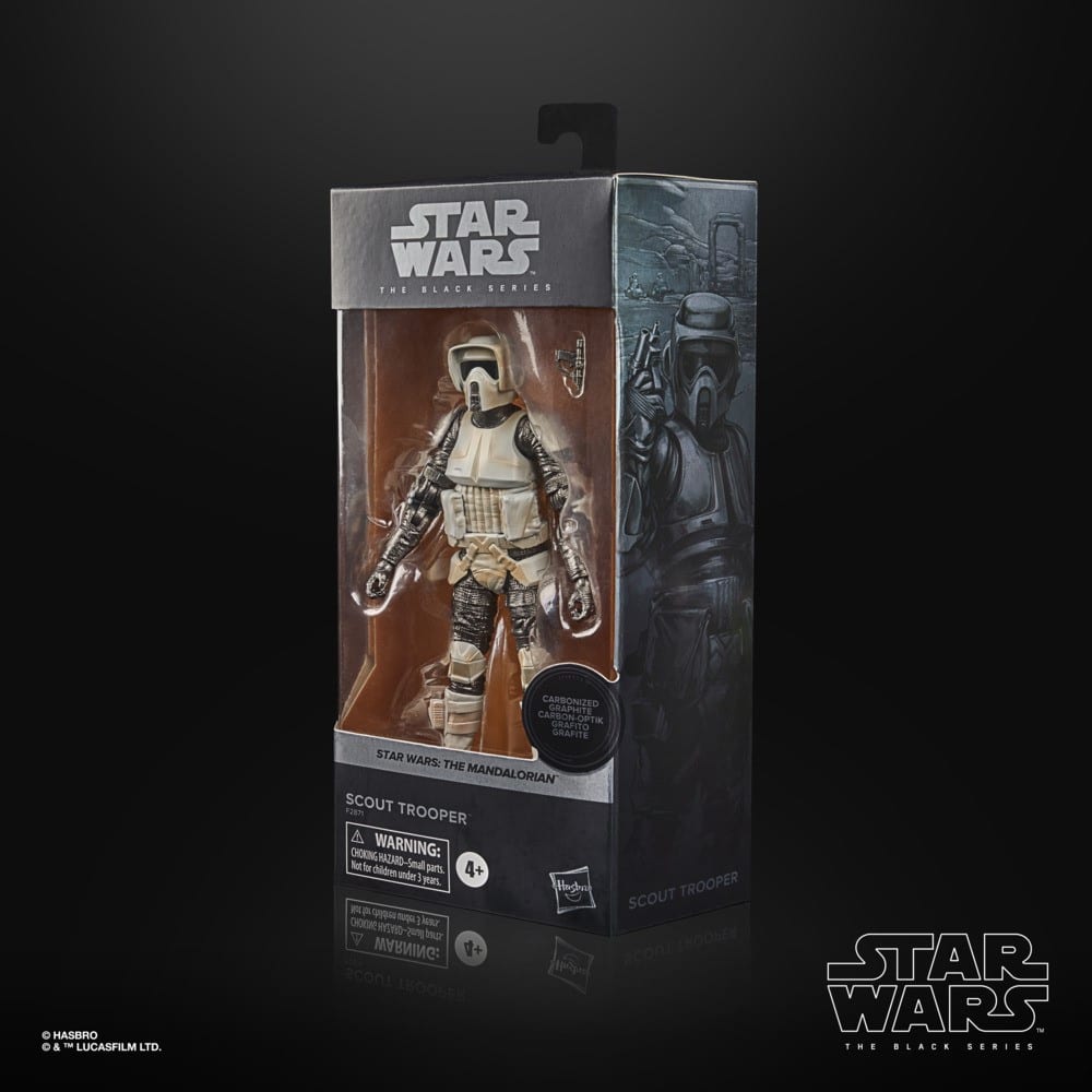 Star Wars Black Series - The Mandalorian - Scout Trooper (Carbonized)