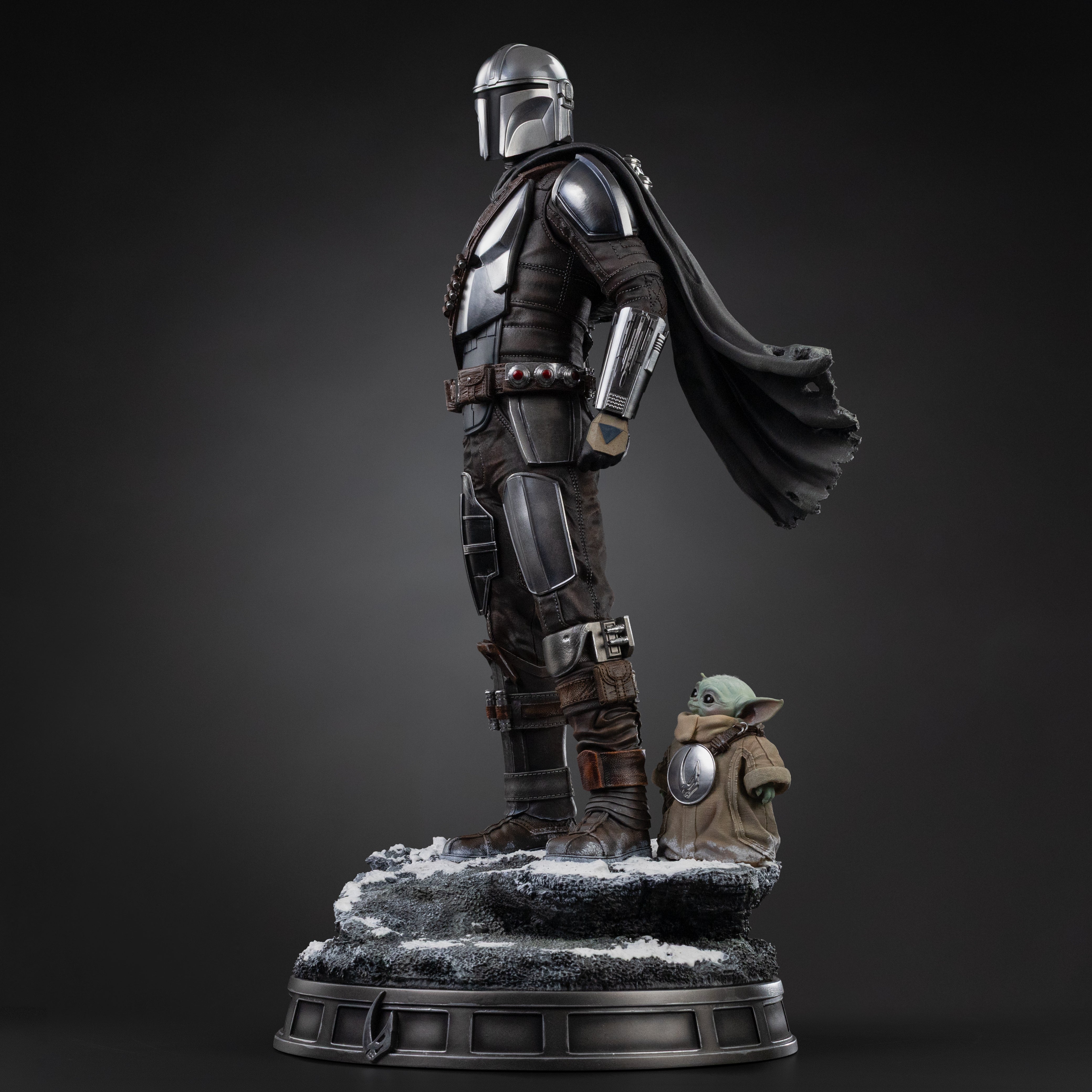 The Mandalorian & Grogu Statue – Legacy Replica im Maßstab 1/4