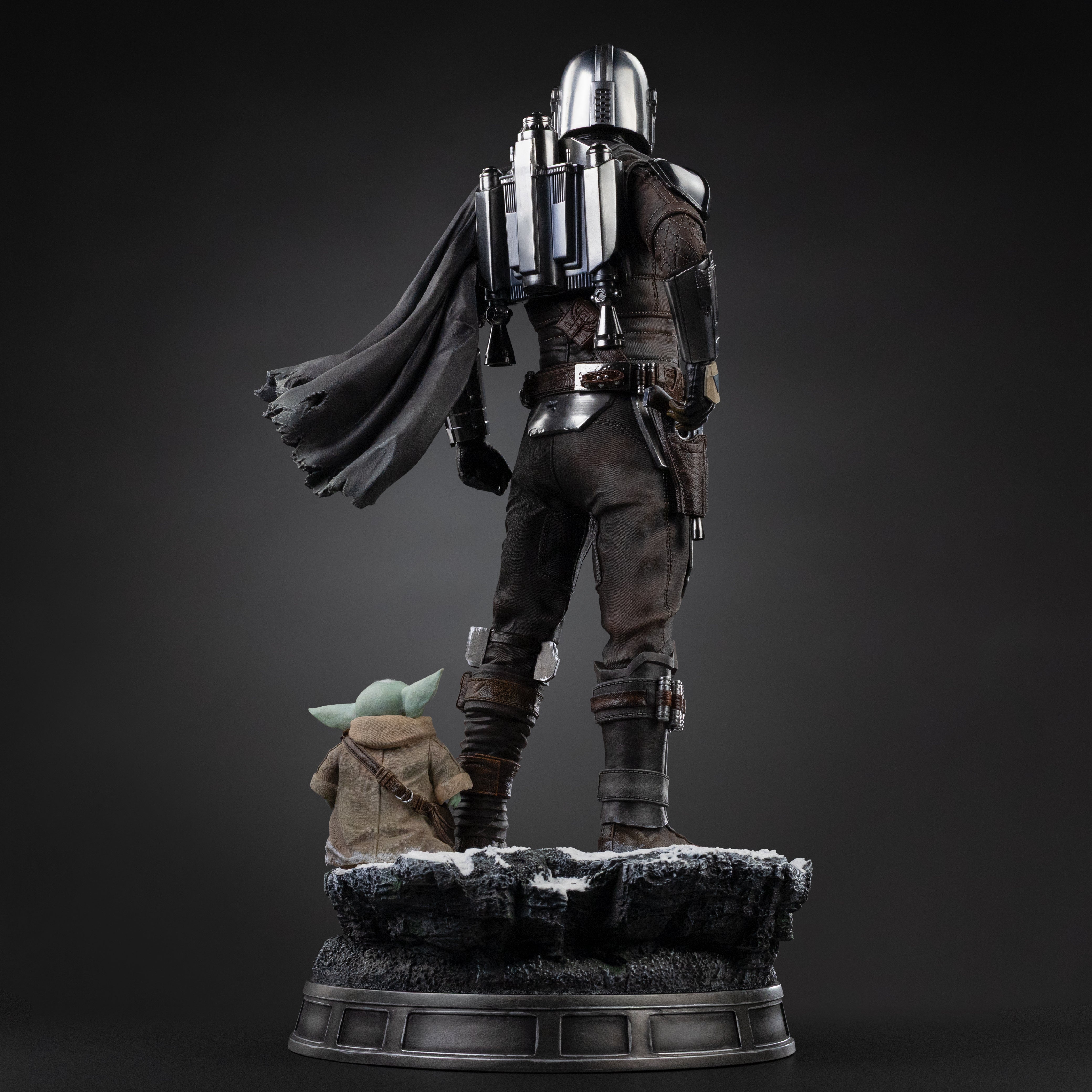 The Mandalorian & Grogu Statue – Legacy Replica im Maßstab 1/4