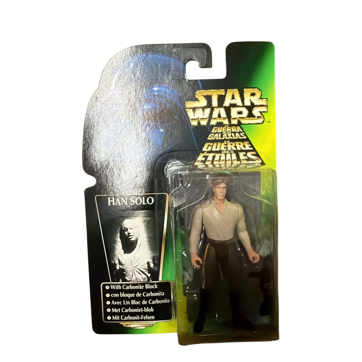 Star Wars - The Power of the Force - Han Solo (With Carbonite Block)