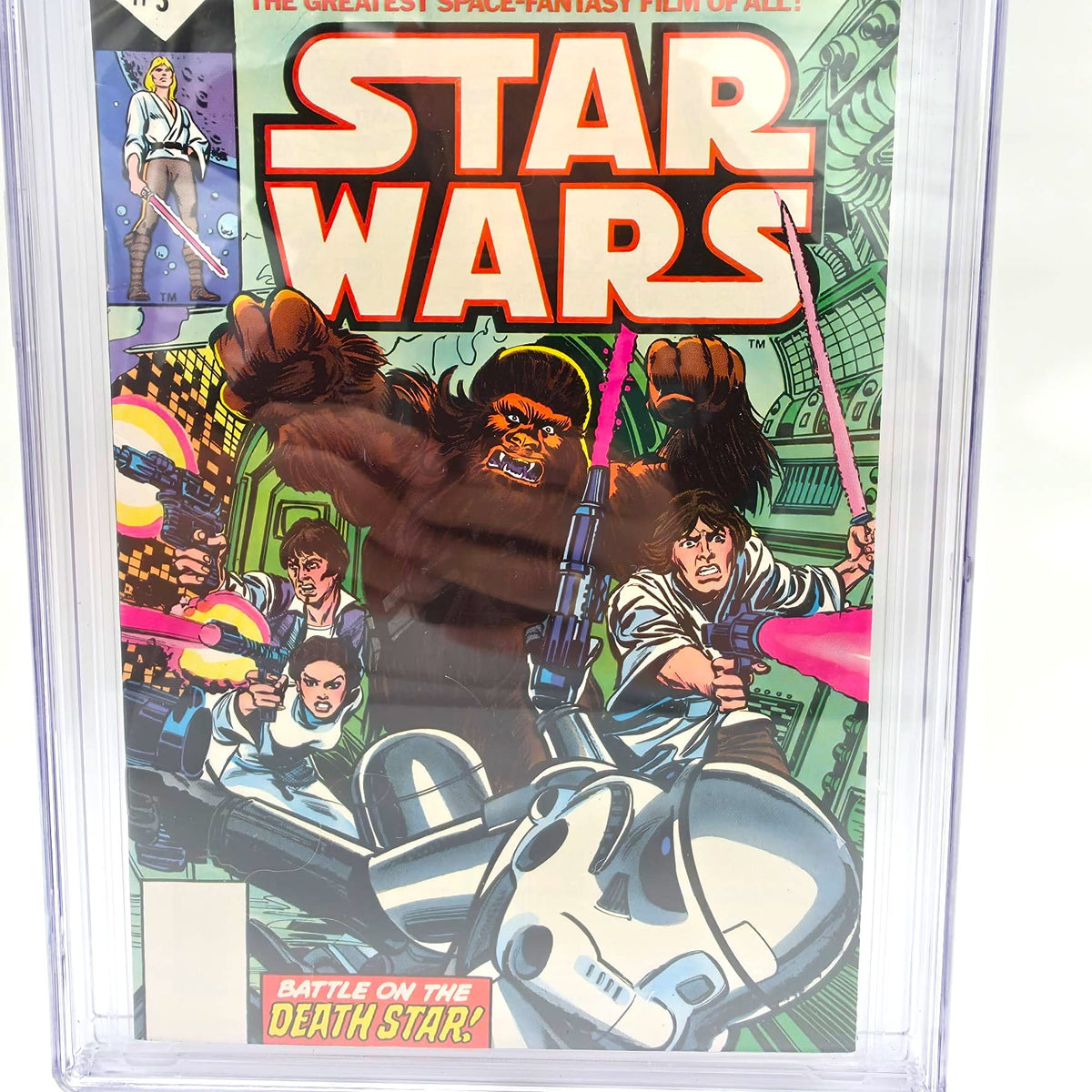 Star Wars Comic #3 (1977) – 35 Cent Price Variant – CGC 8.5 White Pages