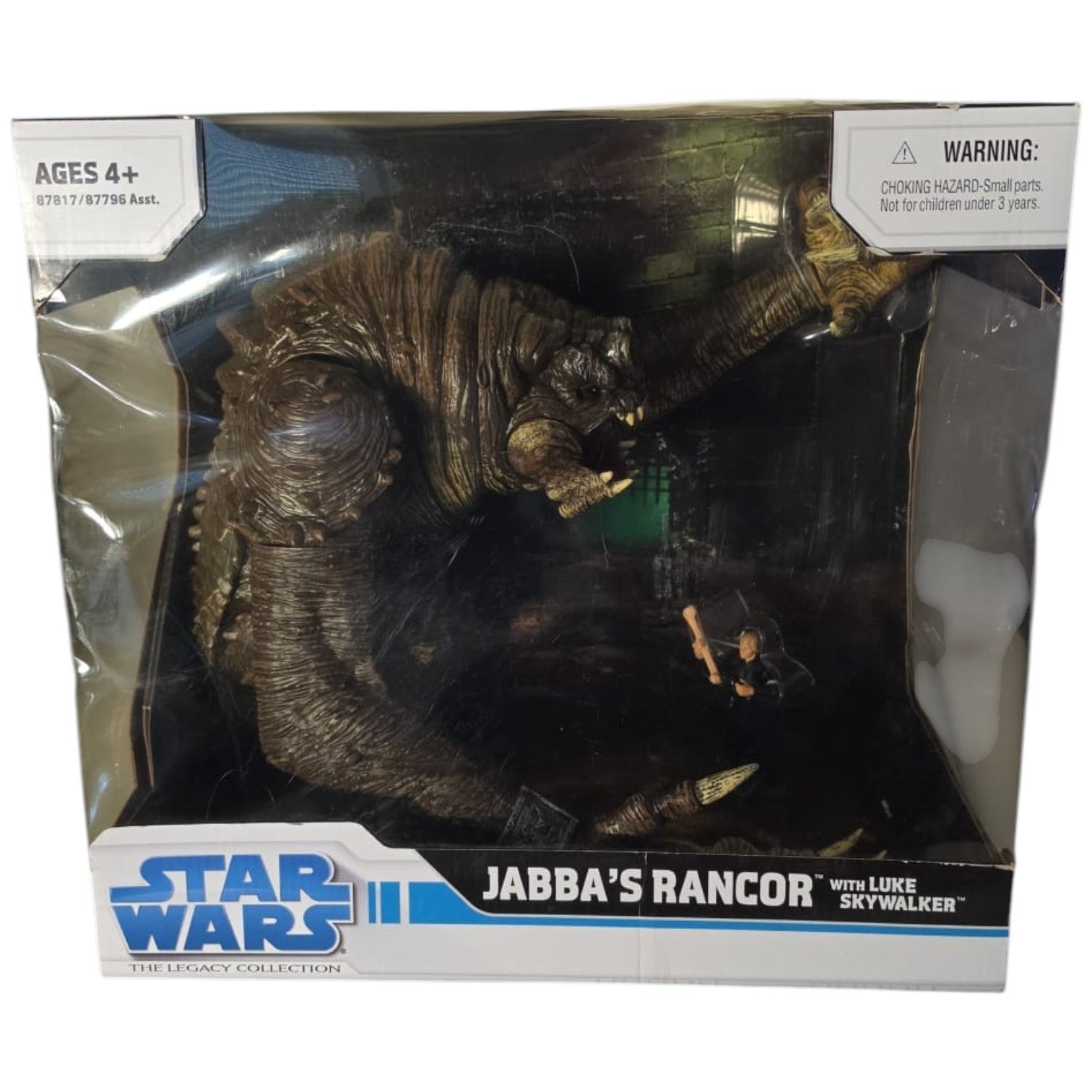 Star Wars - Legacy Collection - Jabbas Rancor with Luke Skywalker 2008