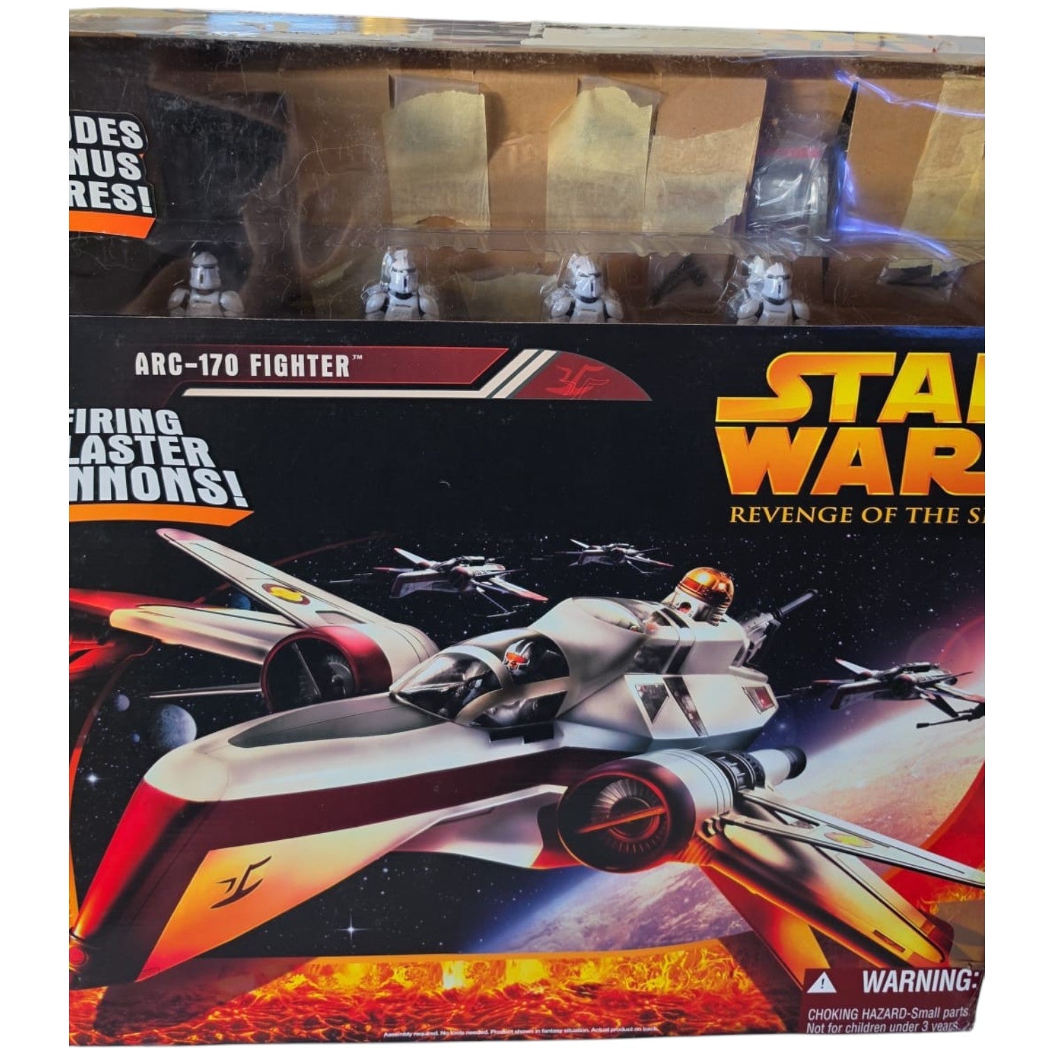 Star Wars - Revenge of the Sith - ARC-170 Fighter 2005 (Vollständig) (Gebraucht in OVP)
