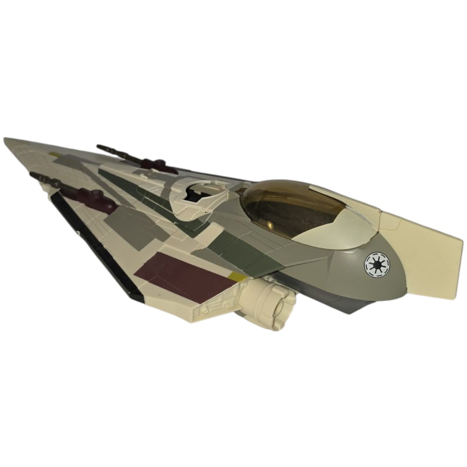 Star Wars - Rise of Boba Fett - Mace Windus Starfighter 2008 (lose / gebraucht)