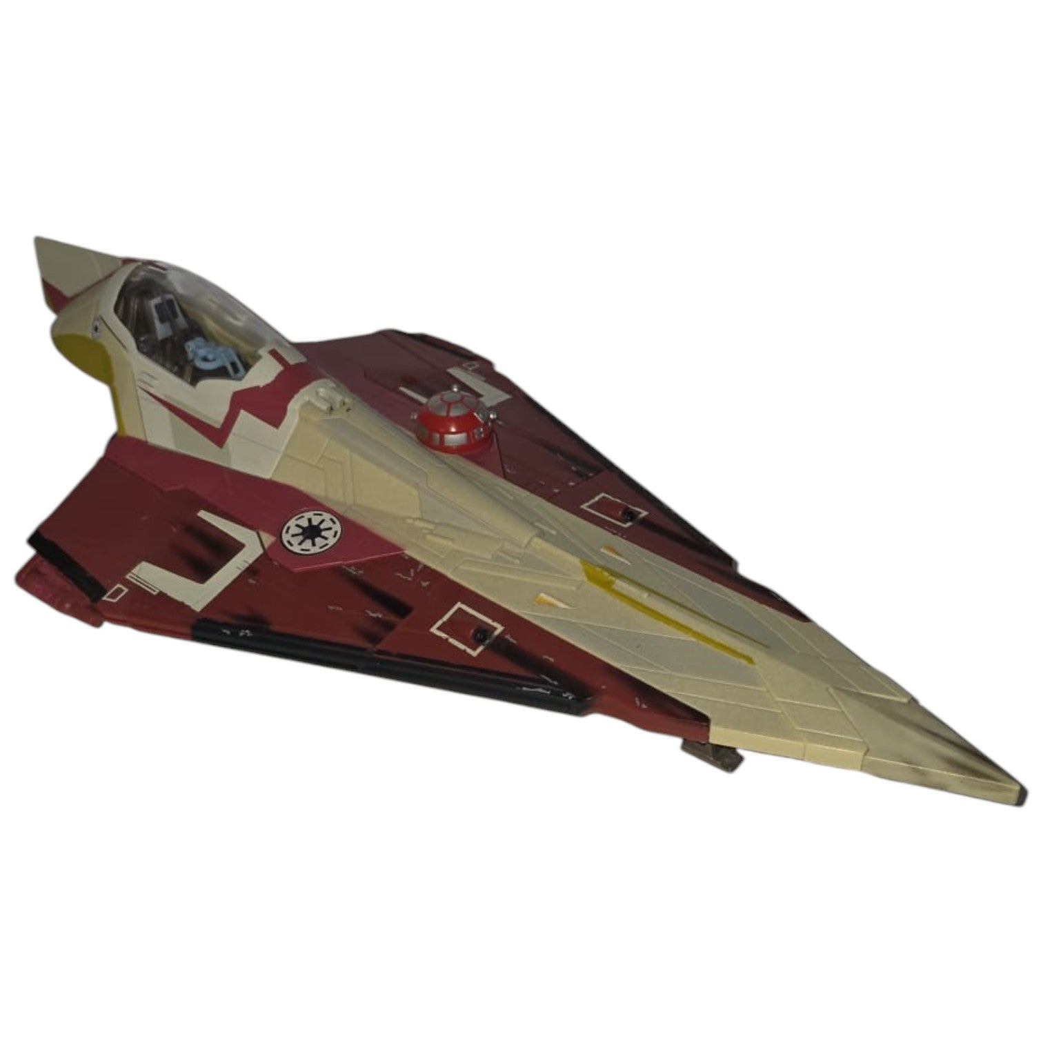 Star Wars - 30th Anniversary Collection - Obi-Wan Kenobis Jedi Starfighter mit Hyperraum-Ring 2007 (lose / gebraucht)