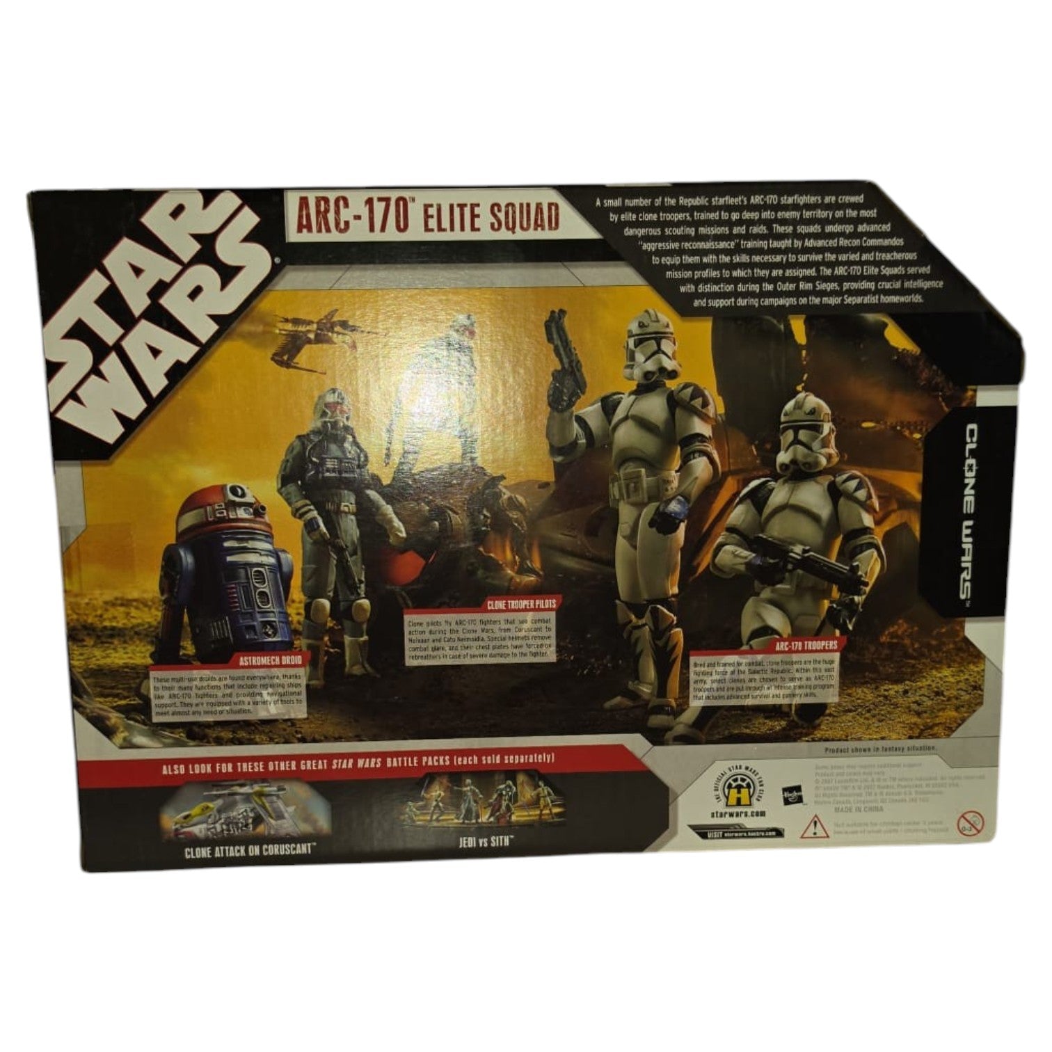 Star Wars - 30th Anniversary Collection - Battle Pack - ARC-170 Elite Squad 2007