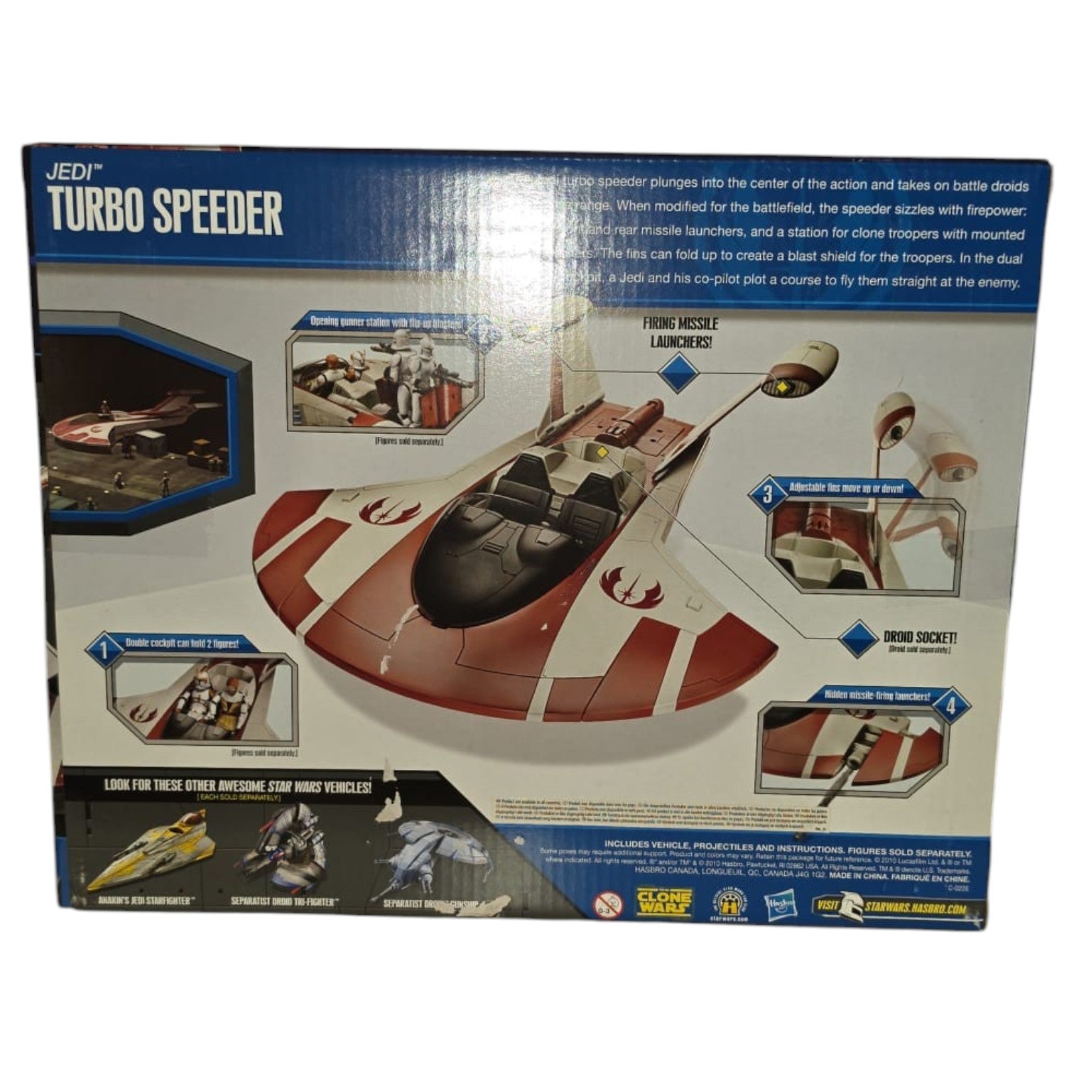 Star Wars - The Clone Wars - Jedi Turbo Speeder 2010