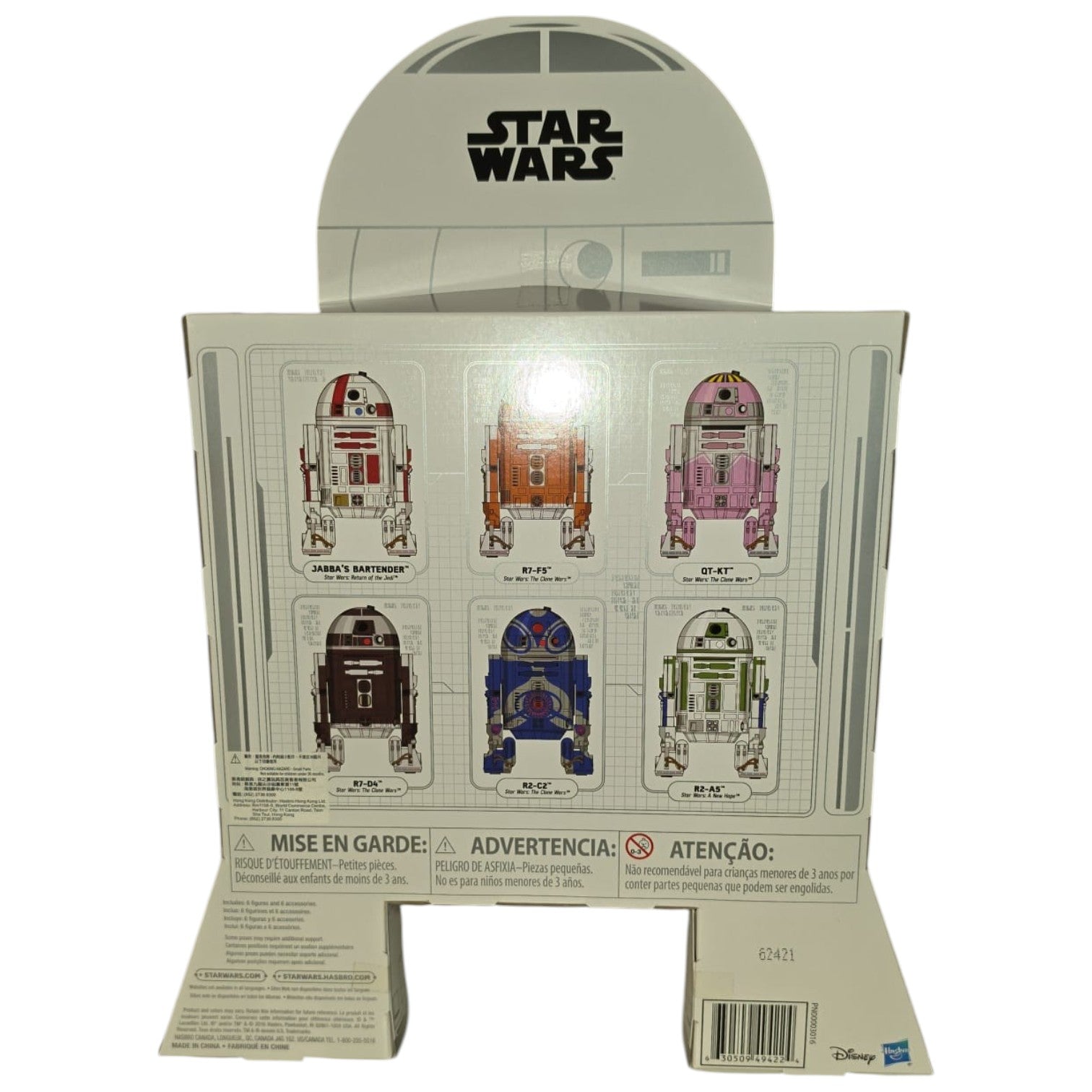 Star Wars Black Series (10cm) - Astromech Droid Pack 6er-Pack 2016