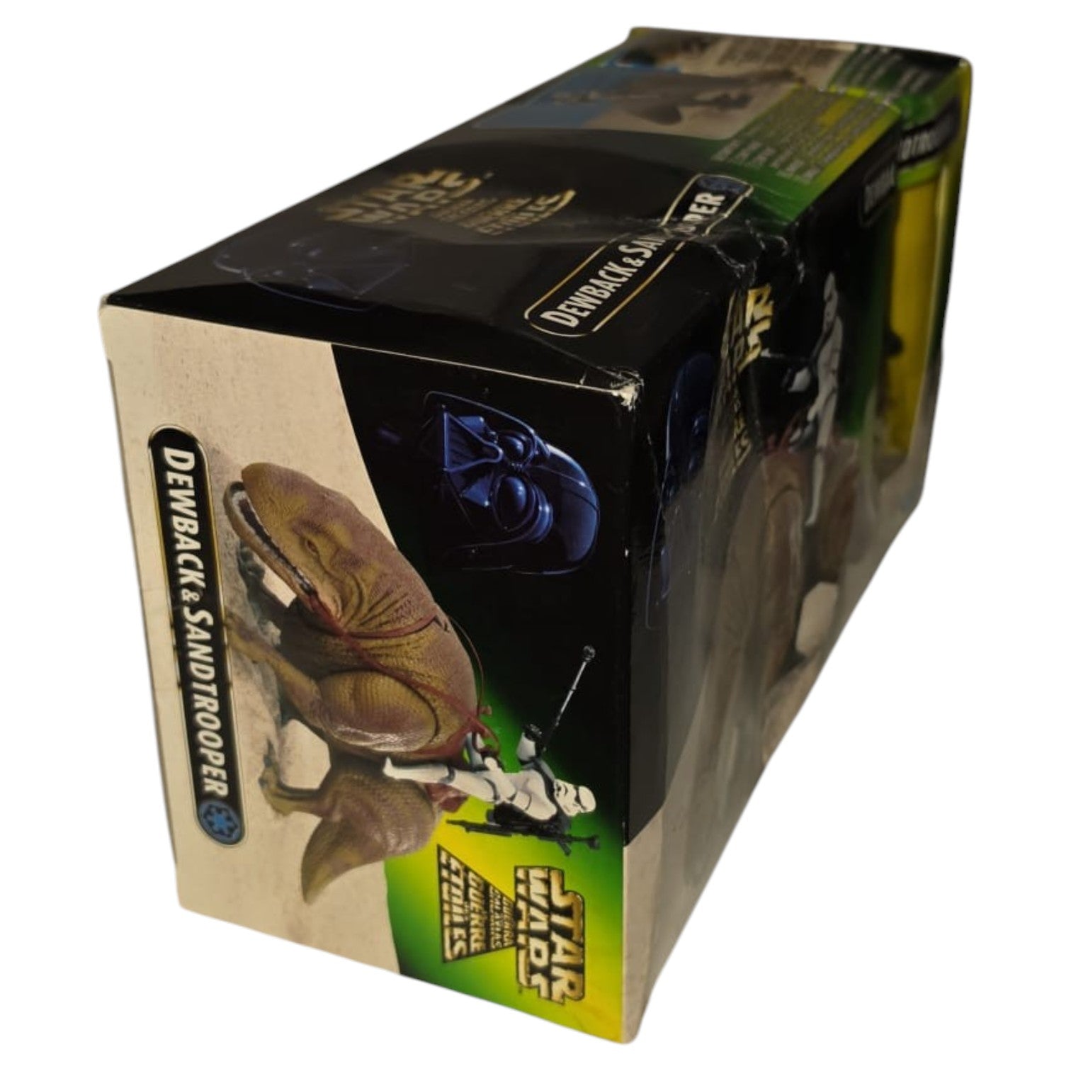 Star Wars - Power of the Force - Dewback & Sandtrooper 1997 (Verpackung zerdrückt)