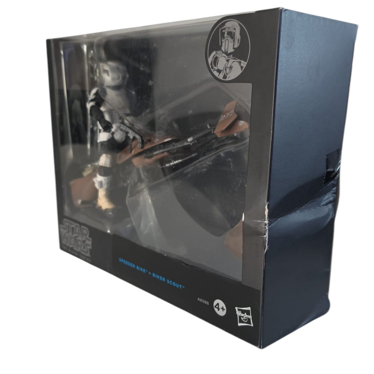 Star wars Black Series - Blue Line - Speeder Bike + Biker Scout