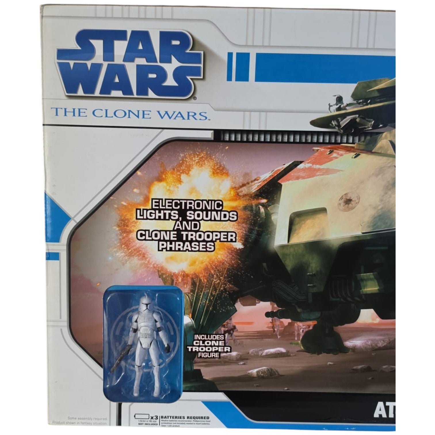 Star Wars - The Clone Wars - AT-TE (All Terrain Tactical Enforcer) 2008 (Verpackung leicht beschädigt)