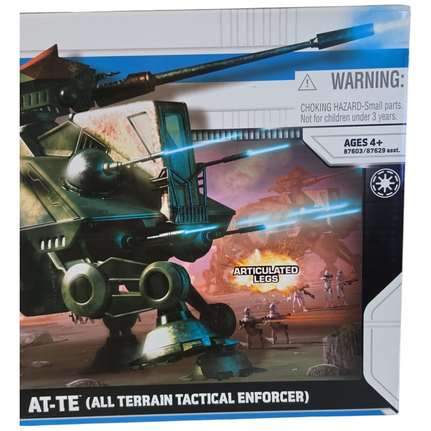 Star Wars - The Clone Wars - AT-TE (All Terrain Tactical Enforcer) 2008 (Verpackung leicht beschädigt)