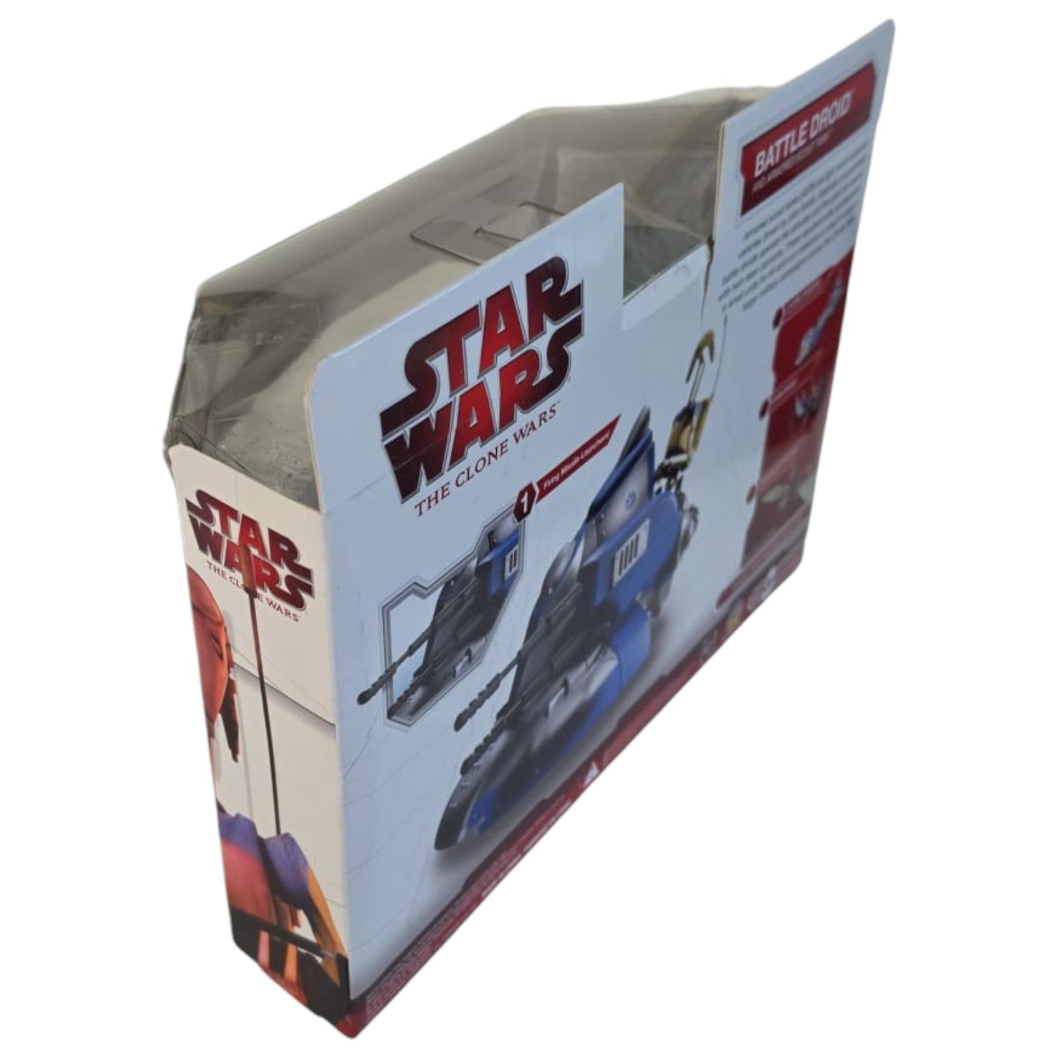 Star Wars - The Clone Wars - Battle Droid and Armored Scout Tank 2010