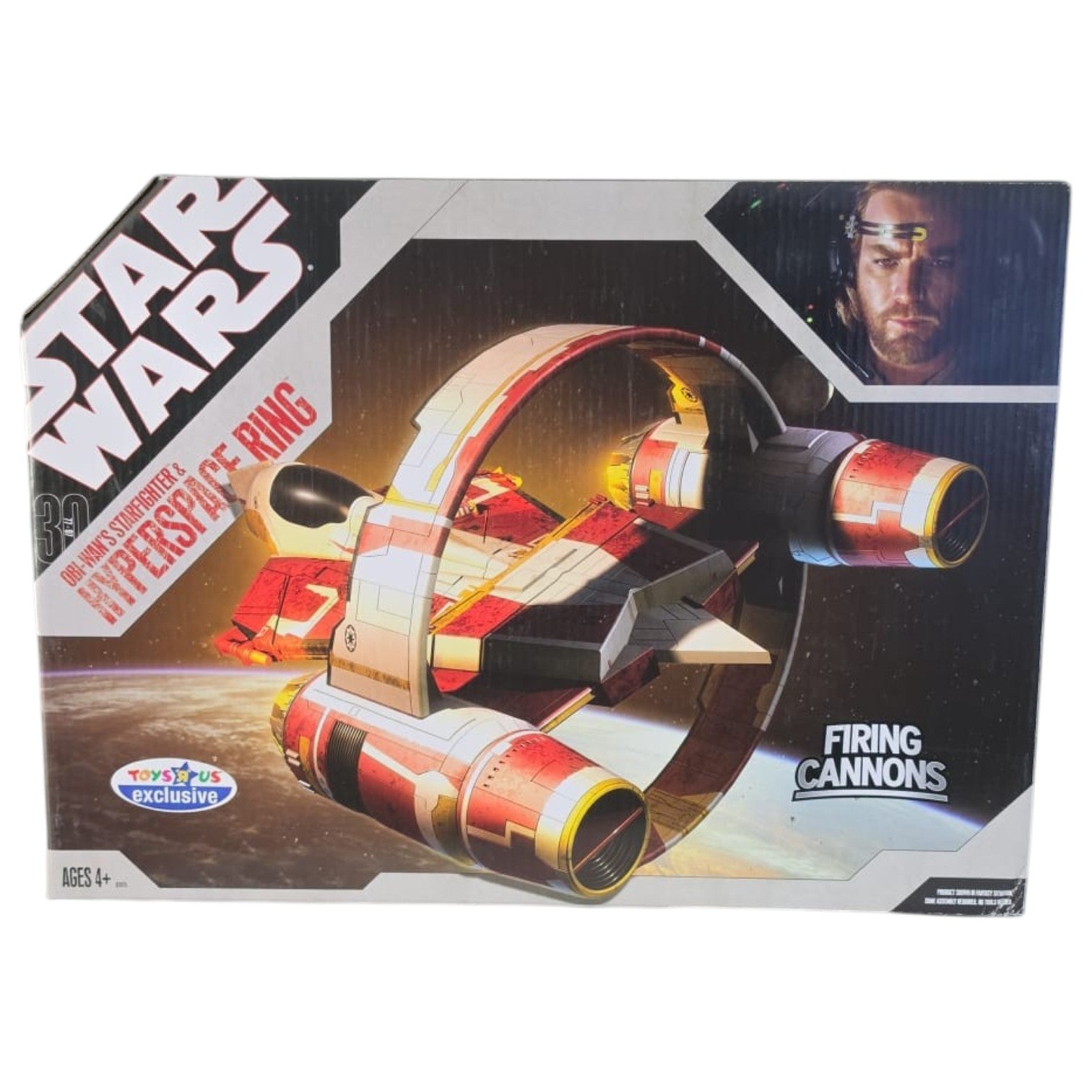 Star Wars - 30th Anniversary Collection - Obi-Wan Kenobis Jedi Starfighter mit Hyperraum-Ring 2007