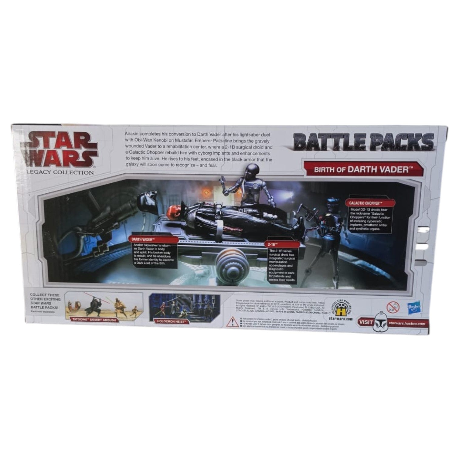 Star Wars - Legacy Collection - Battle Pack - Birth of Darth Vader 2010