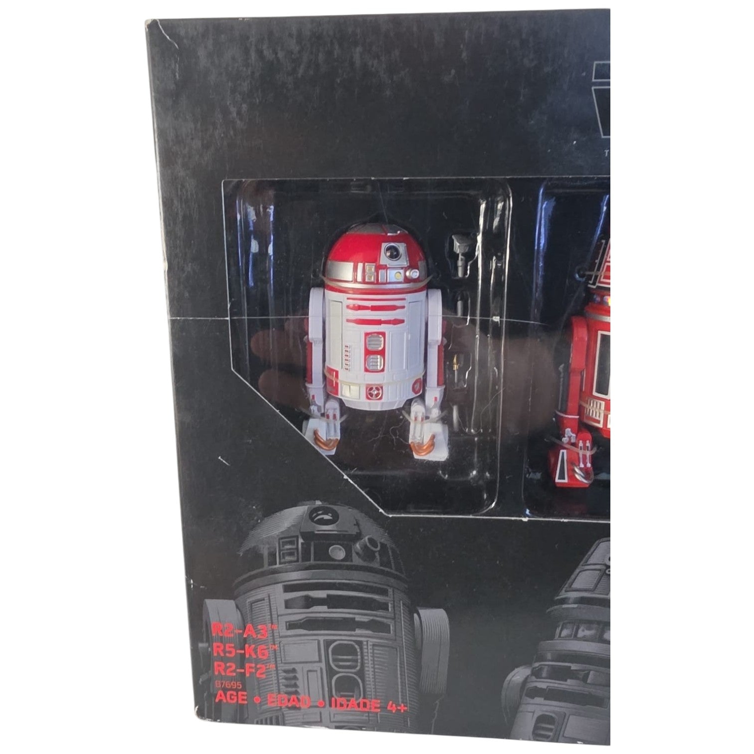 Star Wars Black Series - Red Line - Astromech 3er-Pack (R2-A3 / R5-K6 / R2-F2) 2015