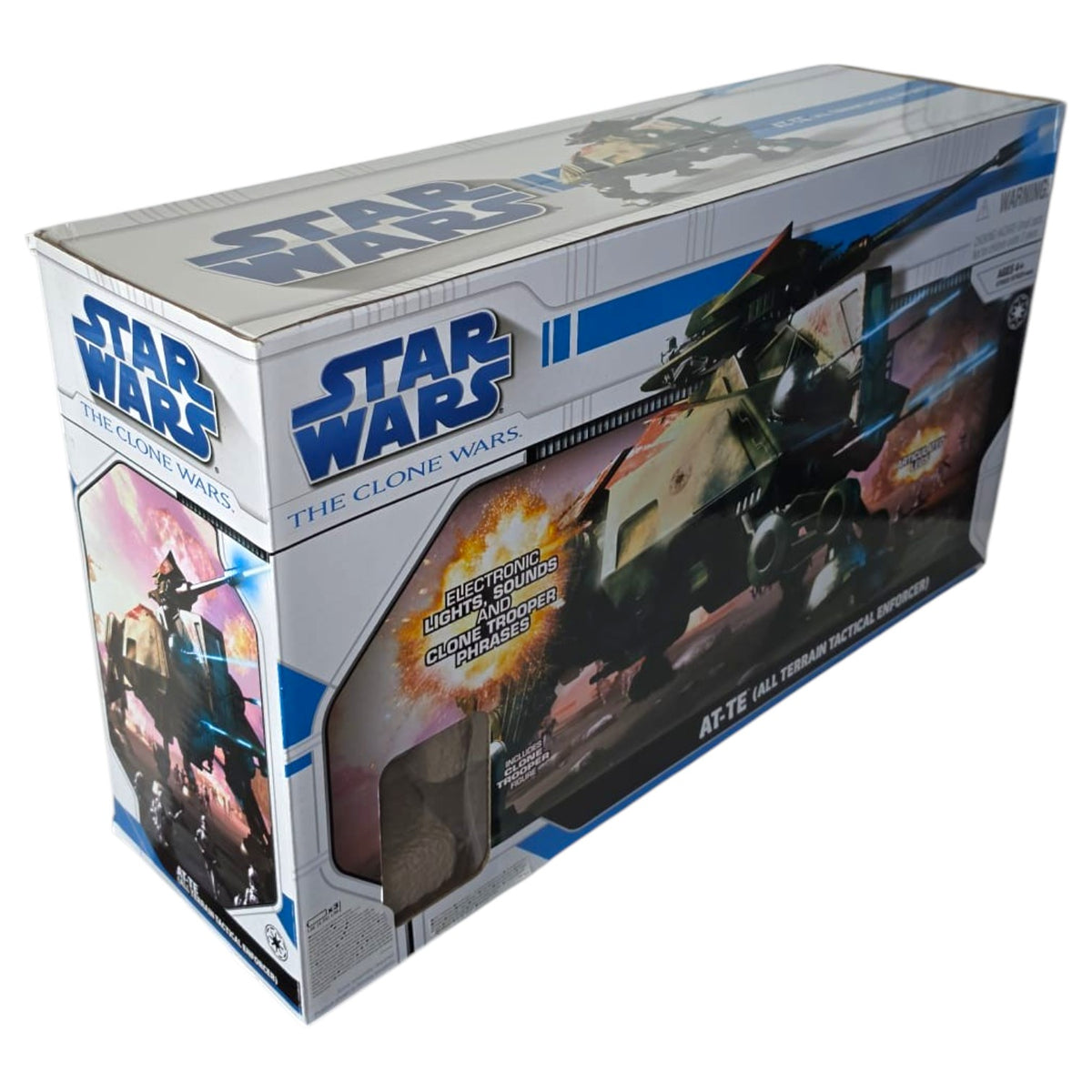 Star Wars - The Clone Wars - AT-TE (All Terrain Tactical Enforcer) 2008 (Ohne Figuren / In OVP)