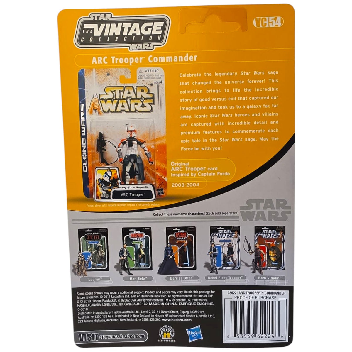 Star Wars Vintage Collection - Expanded Universe - Arc Trooper Commander VC54