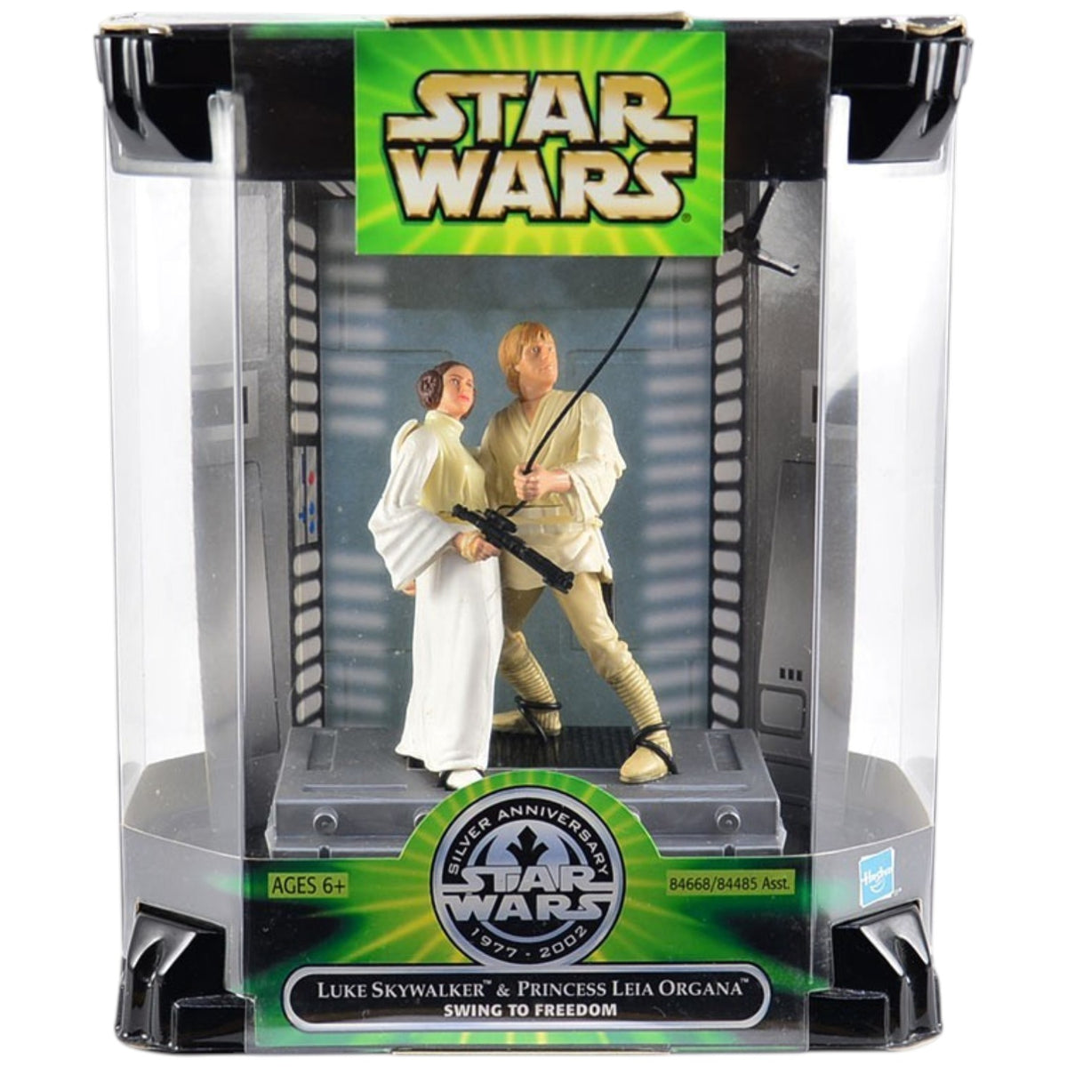 Star Wars - Silver Anniversary 1977-2002 - Luke Skywalker & Princess Leia Organa - Swing to Freedom