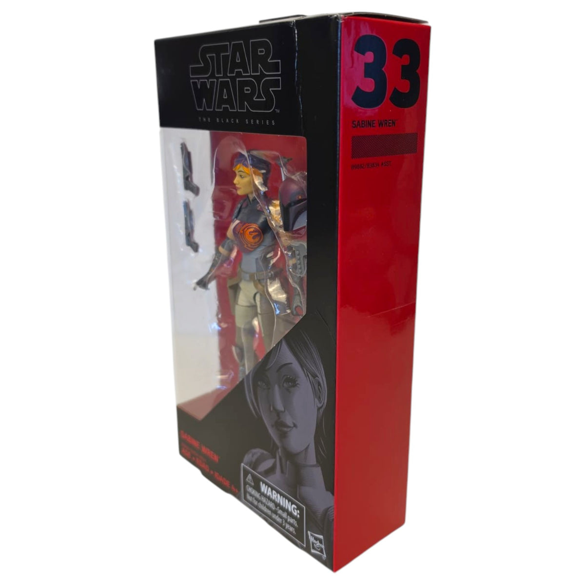 Star Wars Black Series - Red Line # 33 - Sabine Wren (Leichter Knick in der OVP)
