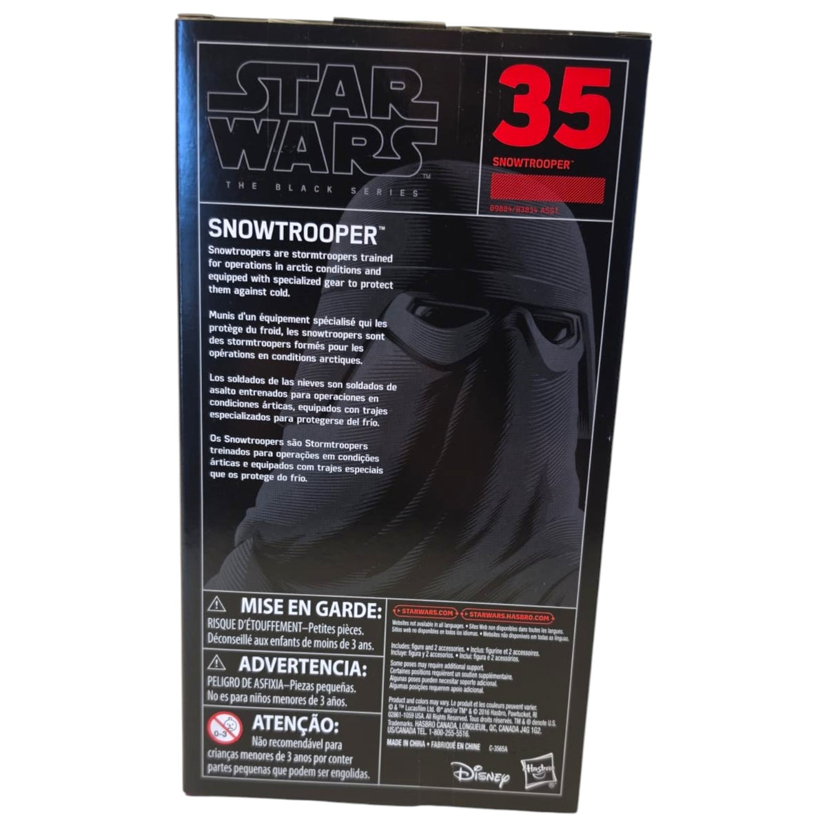 Star Wars Black Series - Red Line # 35 - Snowtrooper (OVP beschädigt)
