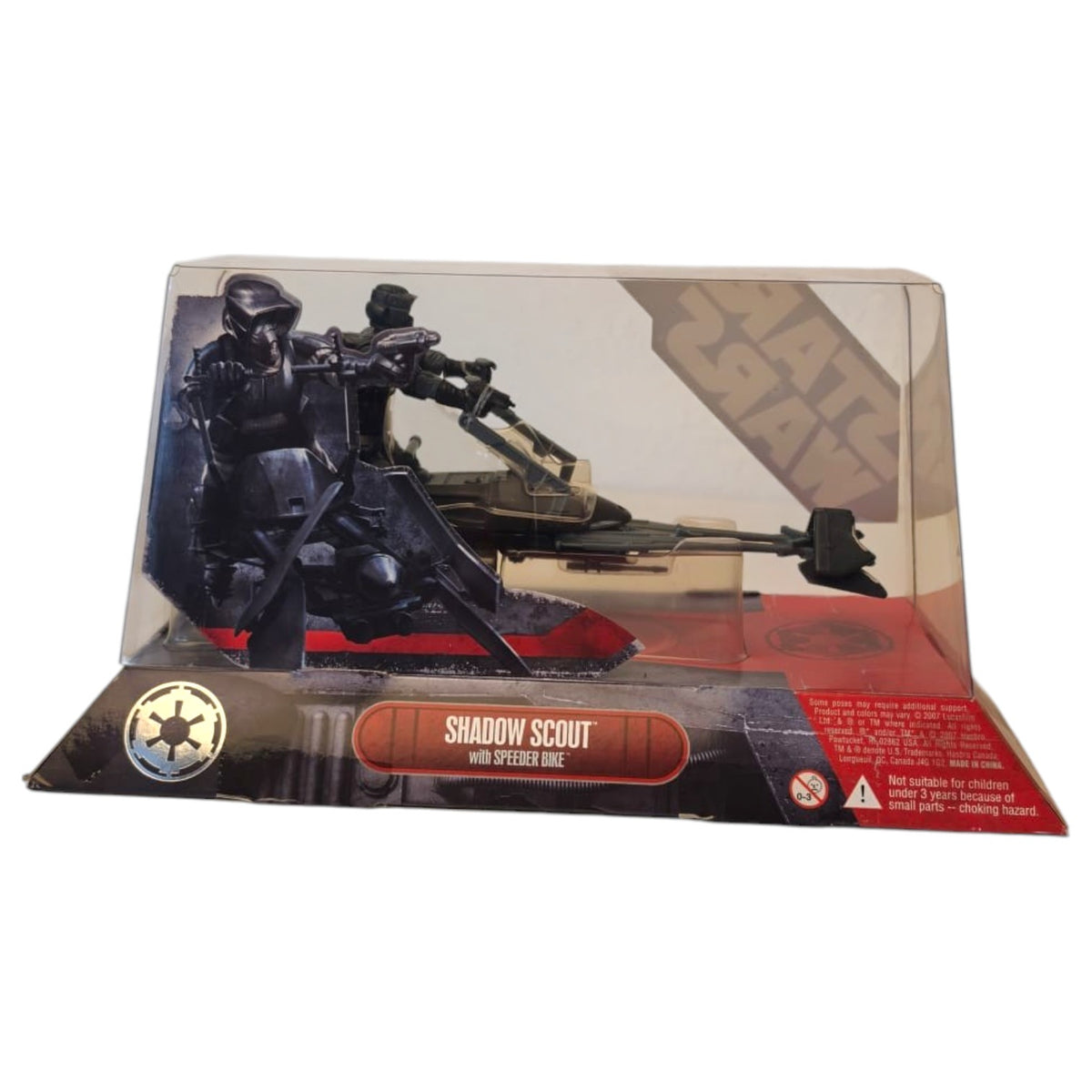 Star Wars - 30th Anniversary Collection - Shadow Scout with Speeder Bike 2007