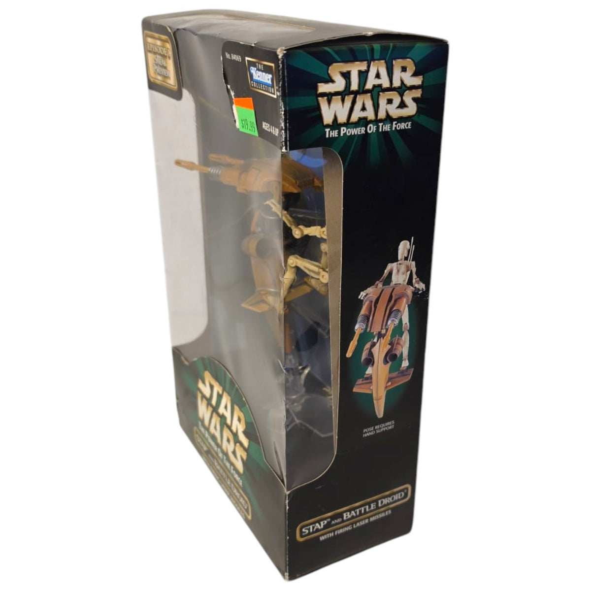 Star Wars - The Power of the Force - STAP and Battle Droid 1998 (OVP beschädigt)