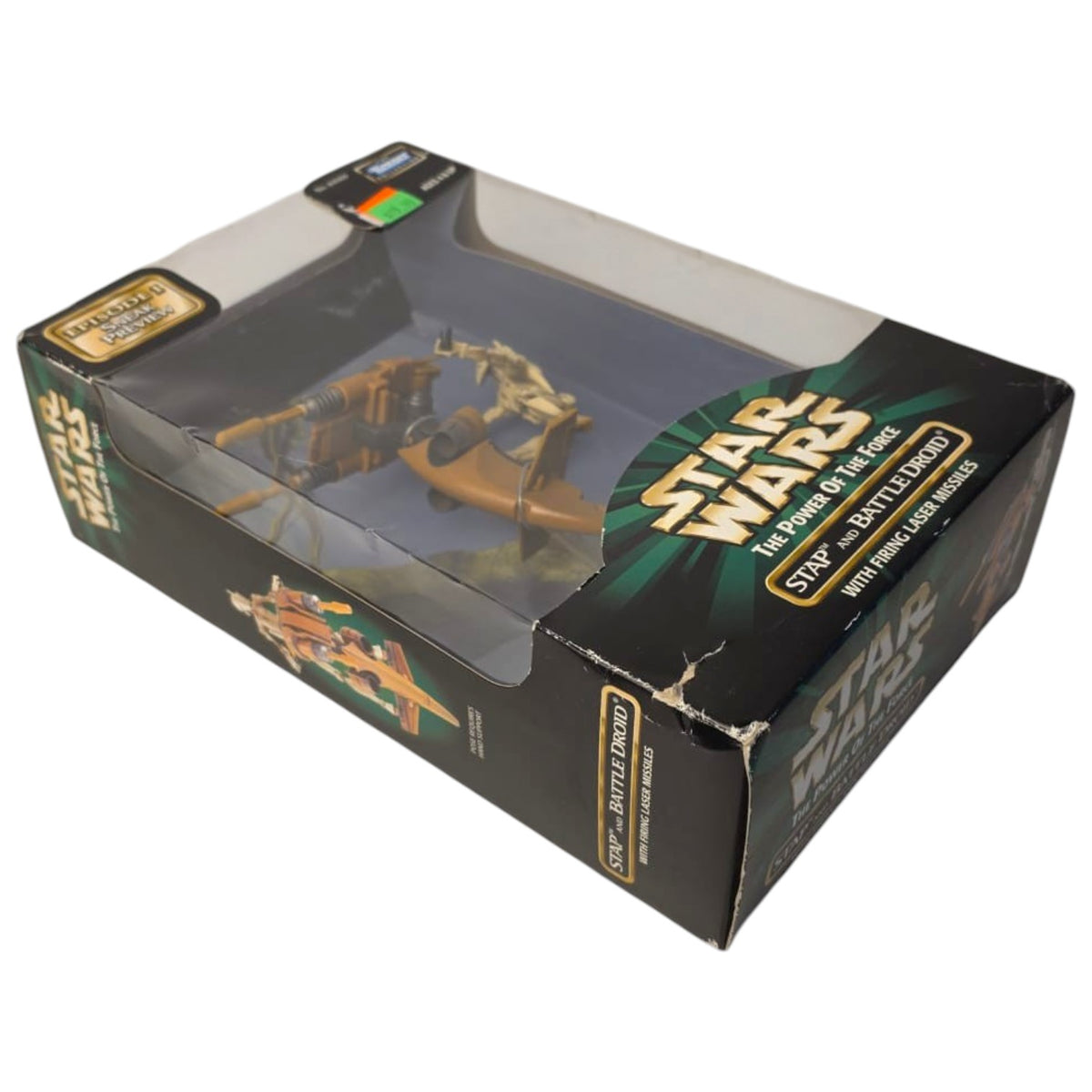 Star Wars - The Power of the Force - STAP and Battle Droid 1998 (OVP beschädigt)