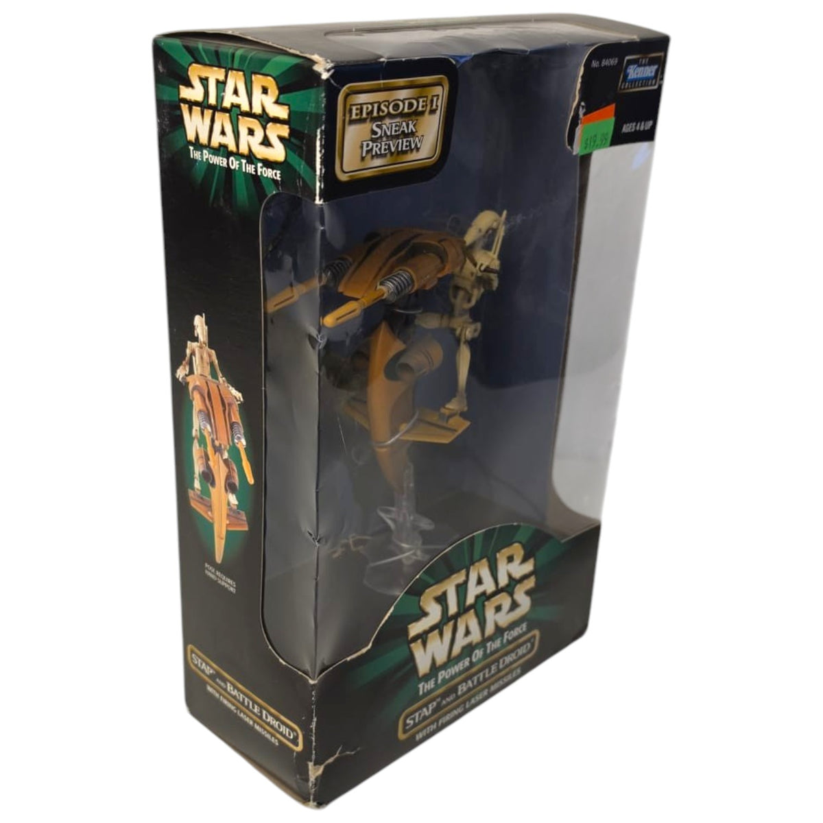 Star Wars - The Power of the Force - STAP and Battle Droid 1998 (OVP beschädigt)
