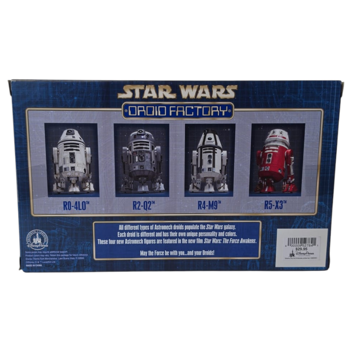 Star Wars - Droid Factory - R0-4LO / R2-Q2 / R4-M9 / R5-X3