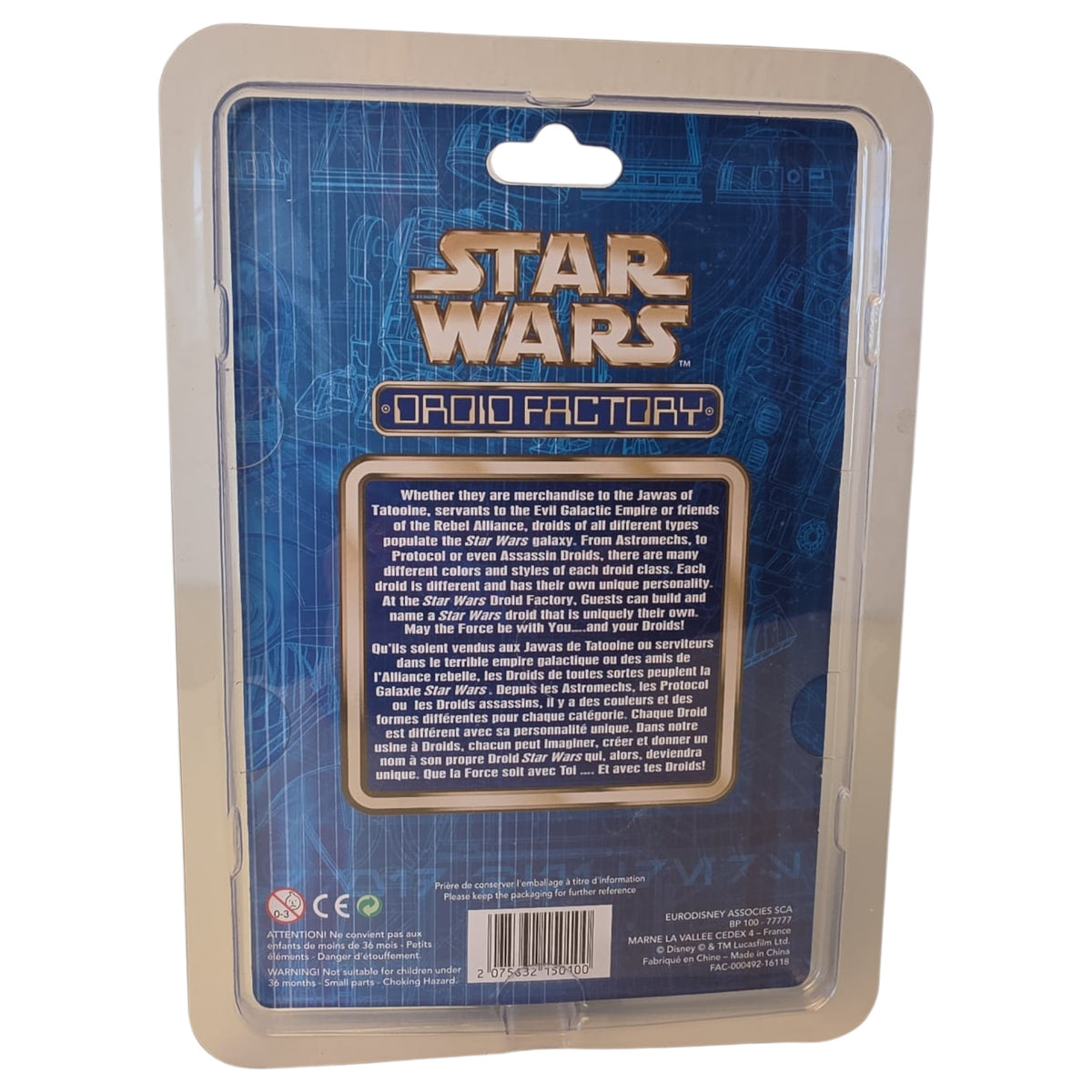 Star Wars - Droid Factory - Astromech ( Mickey Mouse Ohren Schwarz)