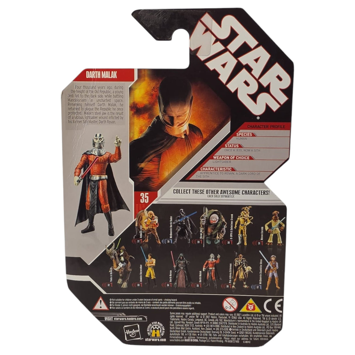 Star Wars - 30th Anniversary Collection - Expanded Universe - Darth Malak 2007