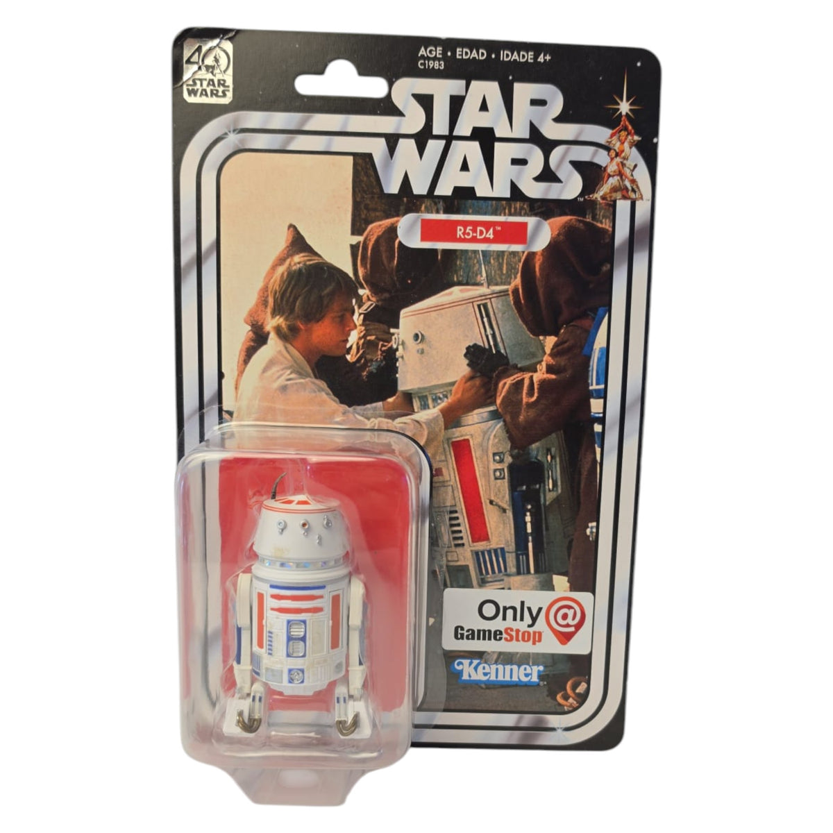 Star Wars Black Series - 40th Anniversary - A New Hope - R5-D4 (Blister angelöst)