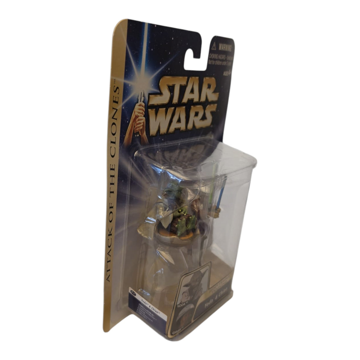 Star Wars - Saga Series - Attack of the Clones - Yoda & Chian 2003