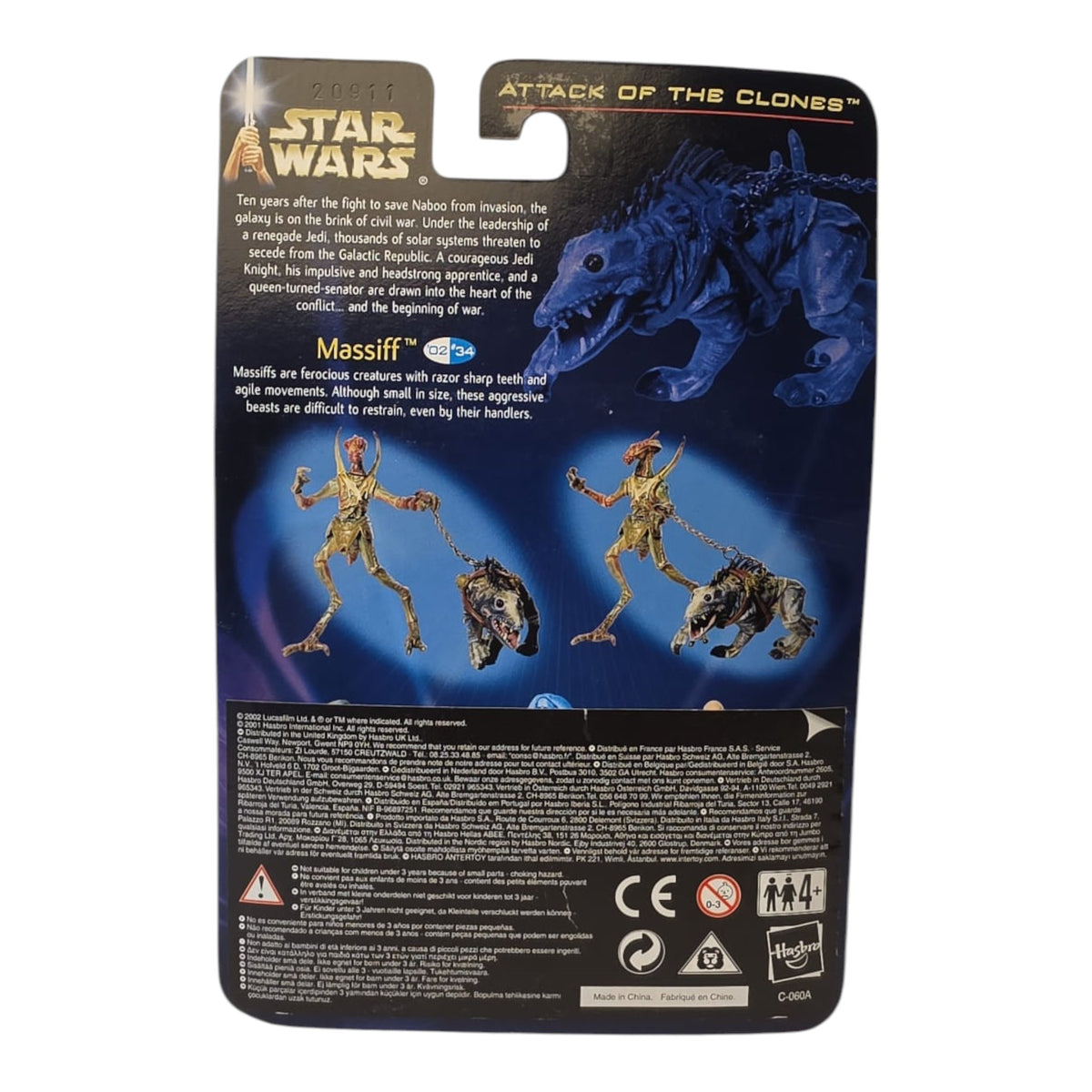 Star Wars - Saga Series - Collection 2 - Attack of the Clones - Massiff 2002