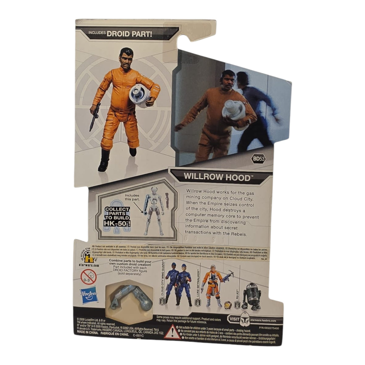 Star Wars - Legacy Collection - Willrow Hood 2009