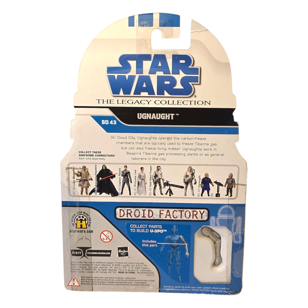 Star Wars - The Legacy Collection BD Nr.43 - Ugnaught 2008