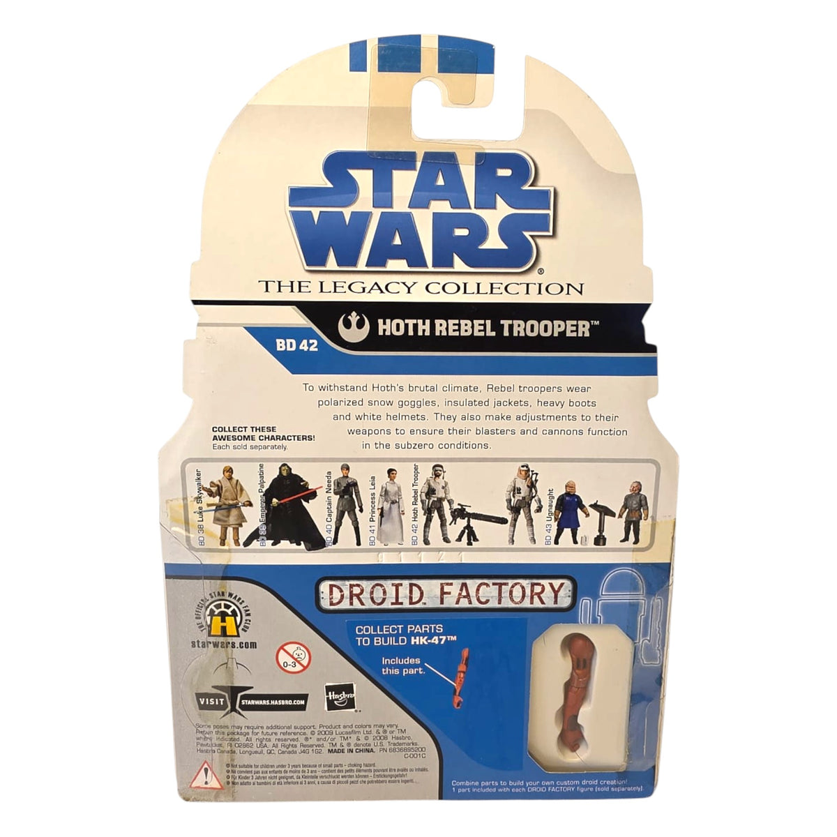 Star Wars - The Legacy Collection BD Nr.42 - Hoth Rebel Trooper 2008