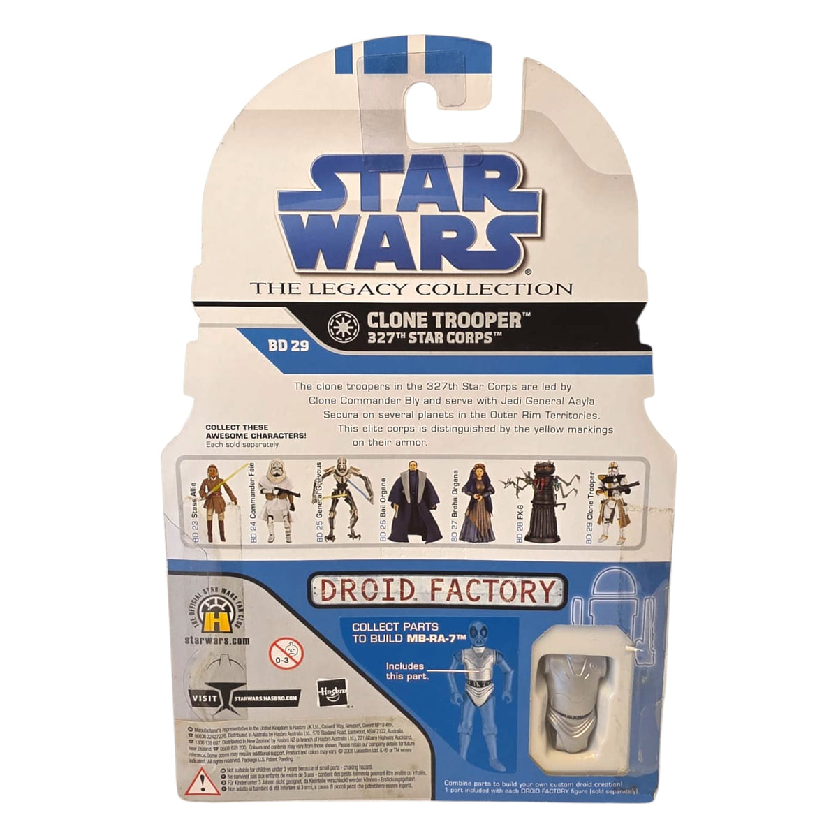 Star Wars - The Legacy Collection BD Nr.29 - Clone Trooper 327th 2008