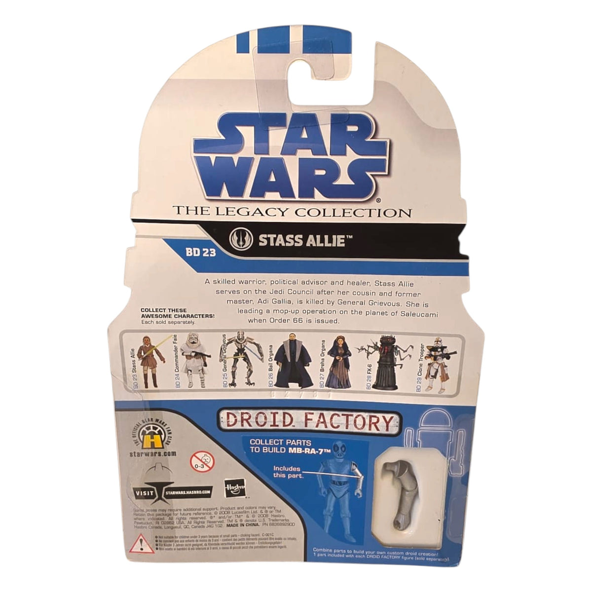Star Wars - The Legacy Collection BD Nr.23 - Stass Allie 2008