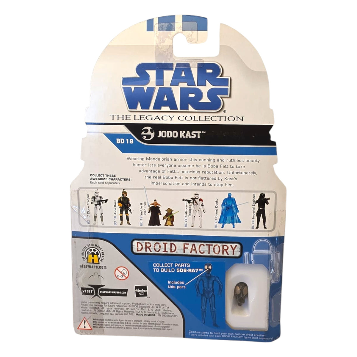 Star Wars - The Legacy Collection BD Nr.18 - Jodo Kast 2008