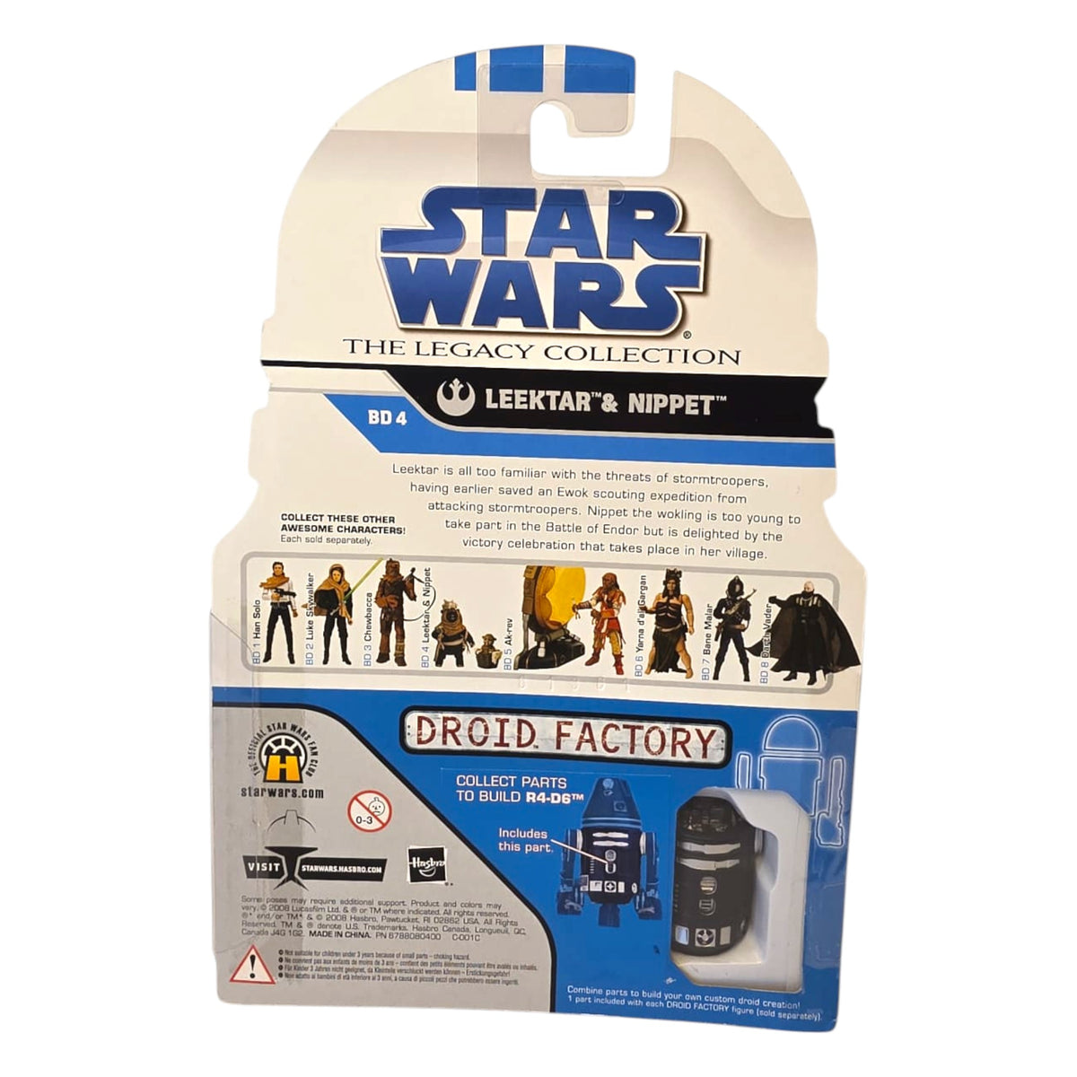 Star Wars - The Legacy Collection BD Nr.4 - Leektar & Nippet 2008