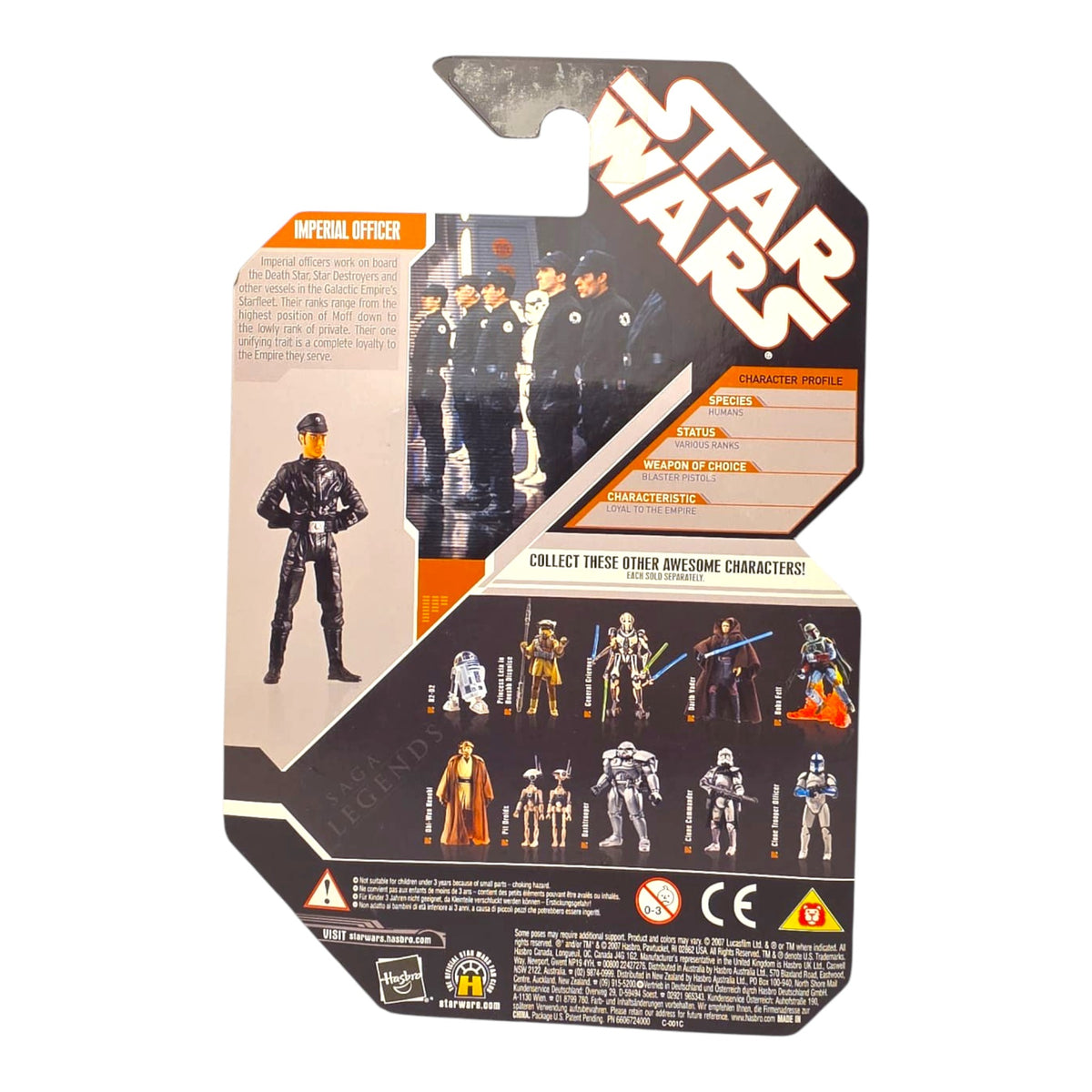 Star Wars - 30th Anniversary Collection - Saga Legends - Imperial Officer 2007